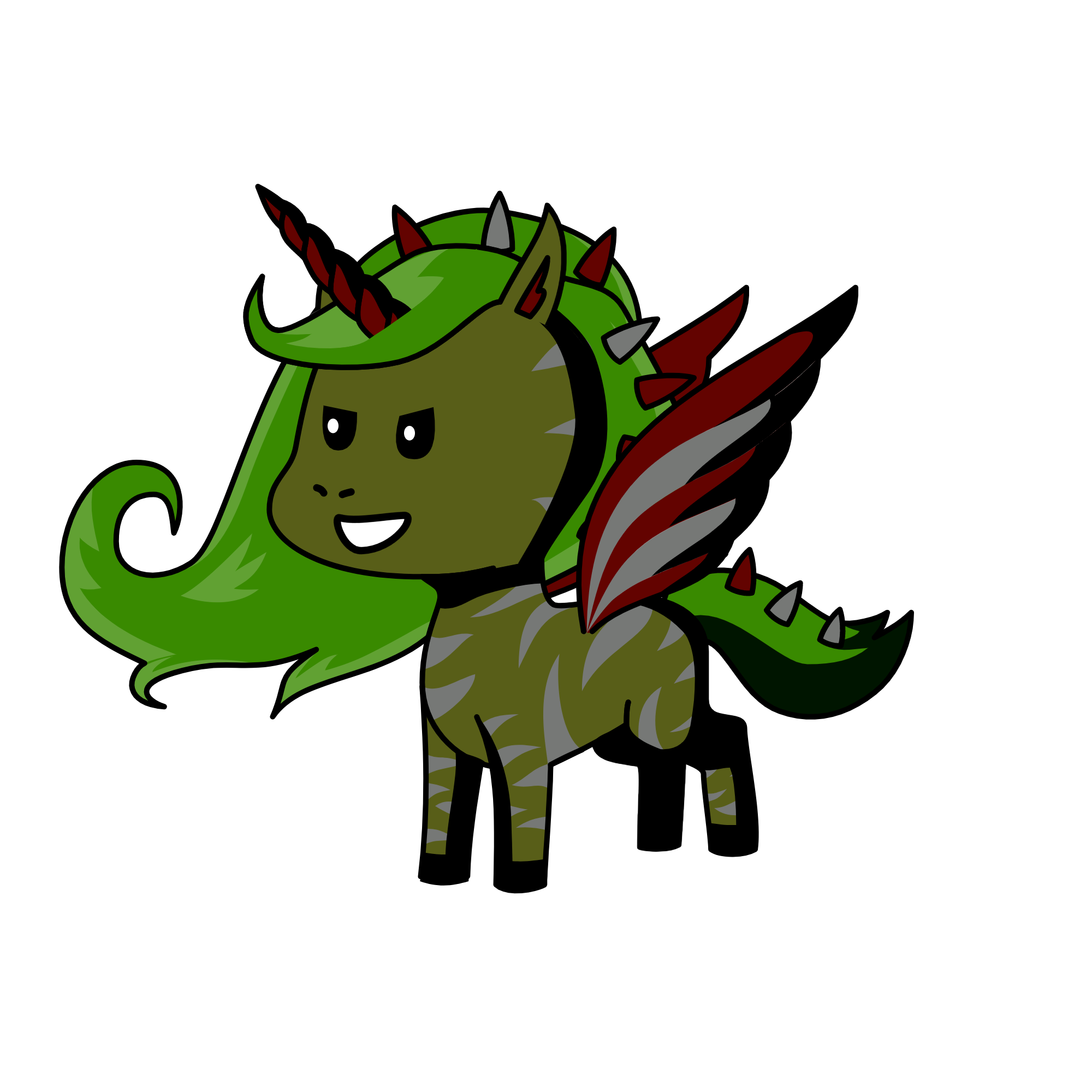 Death Apple, the unicorn
