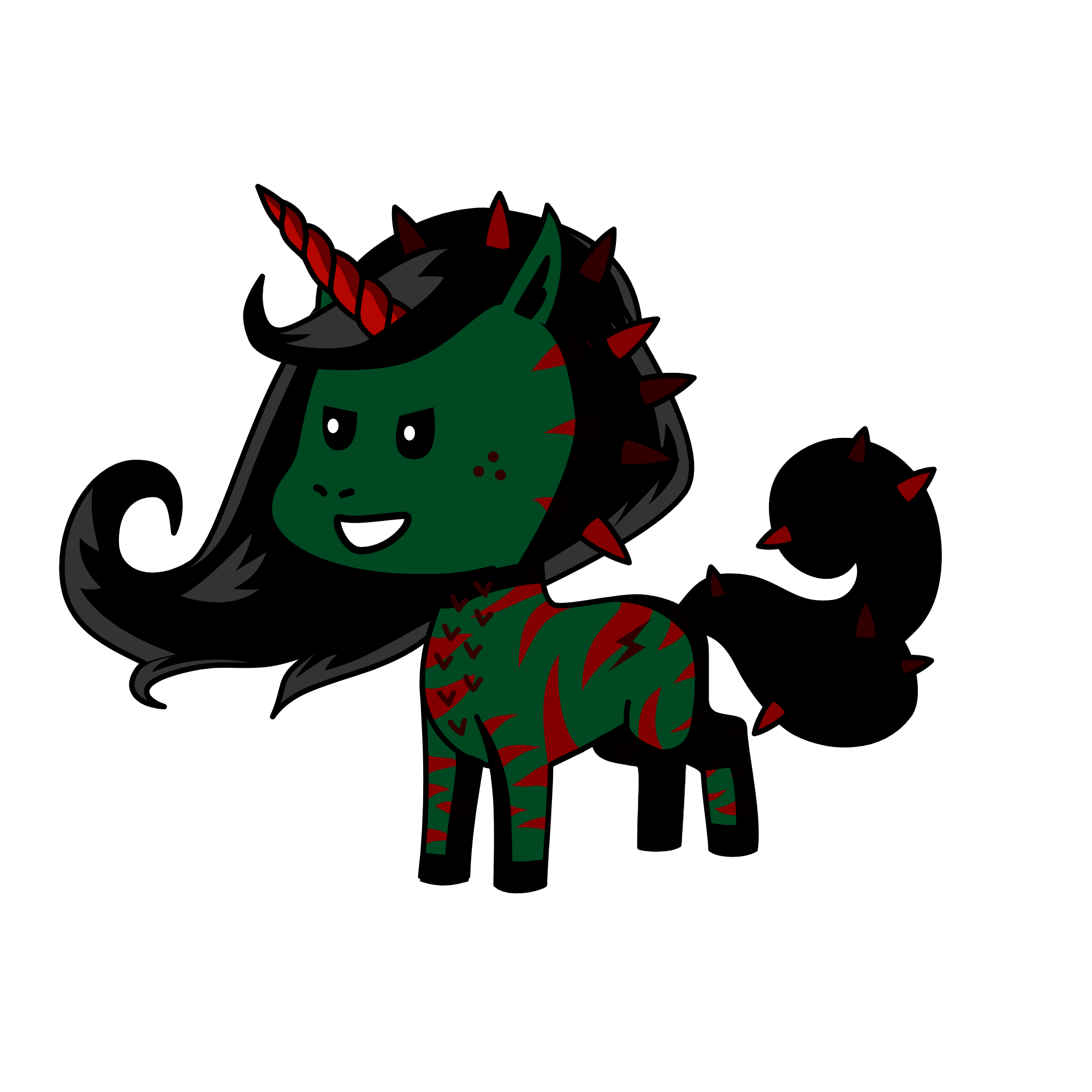 Scratch, the unicorn