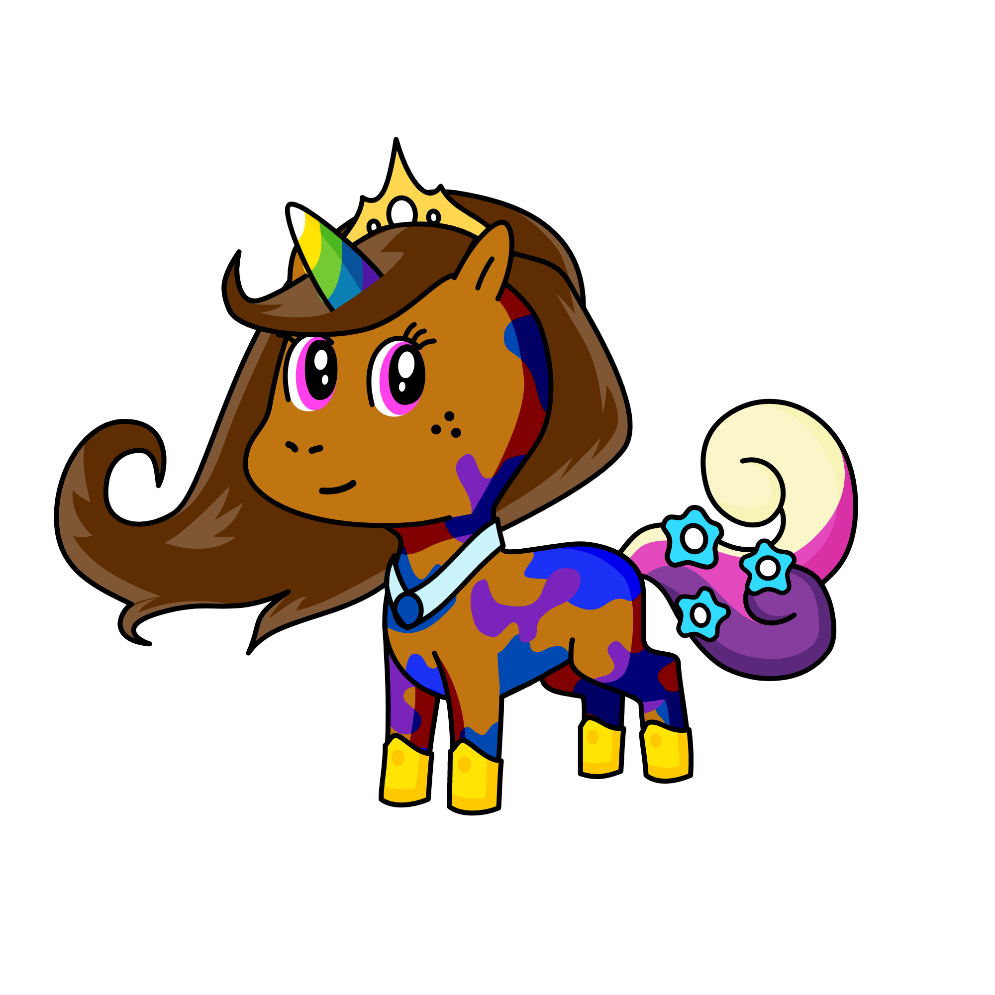 Angel, the unicorn