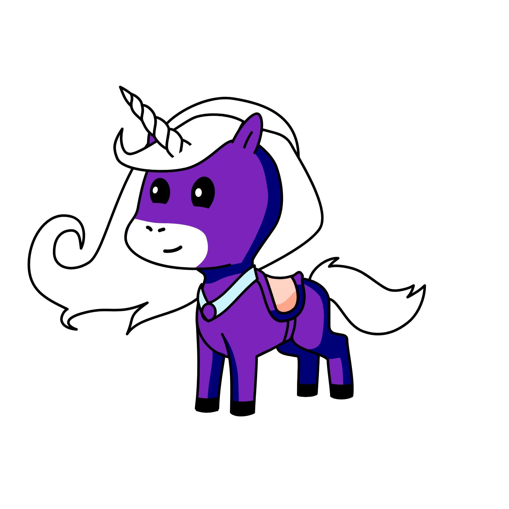 Rairity, the unicorn