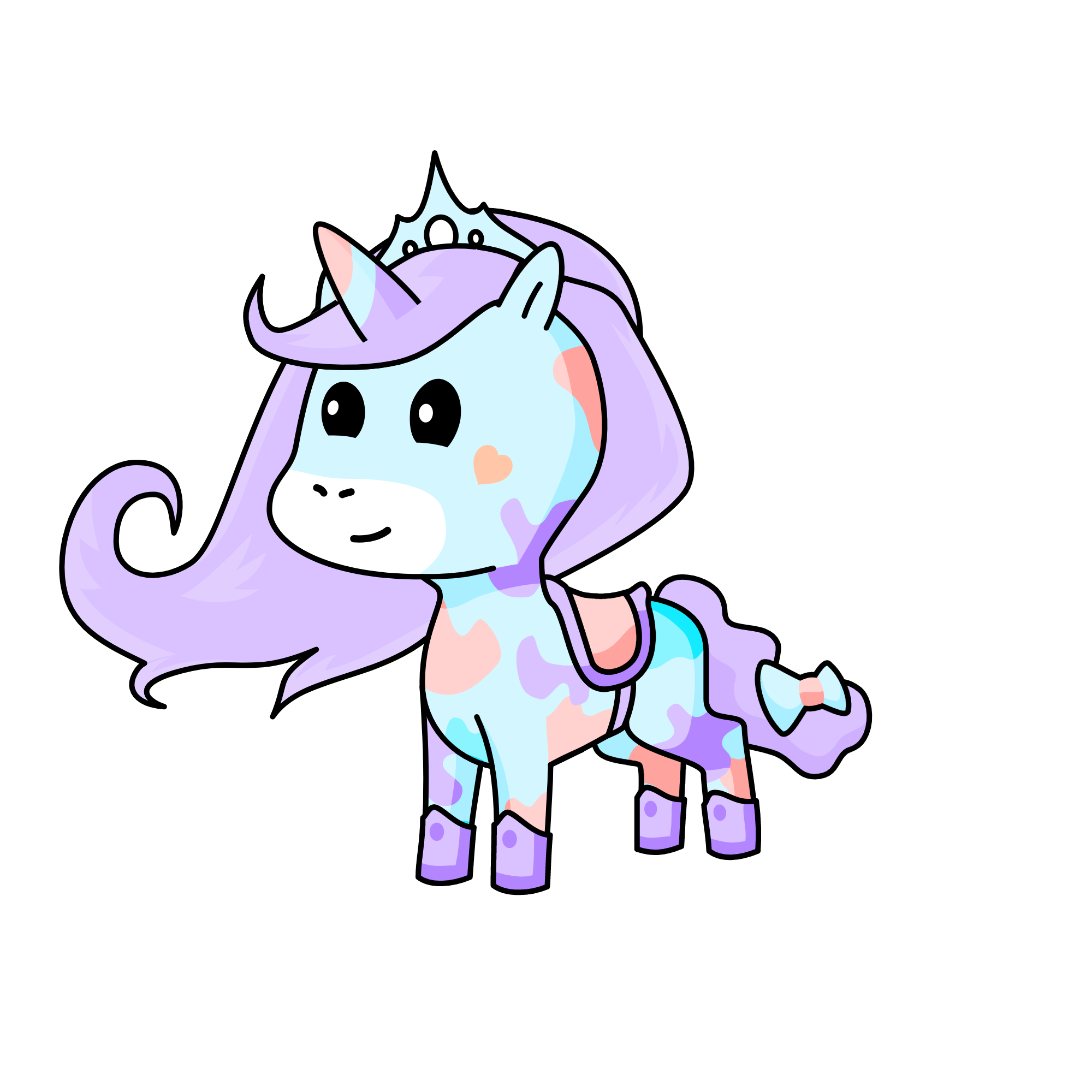 Queen of the Snow, the unicorn