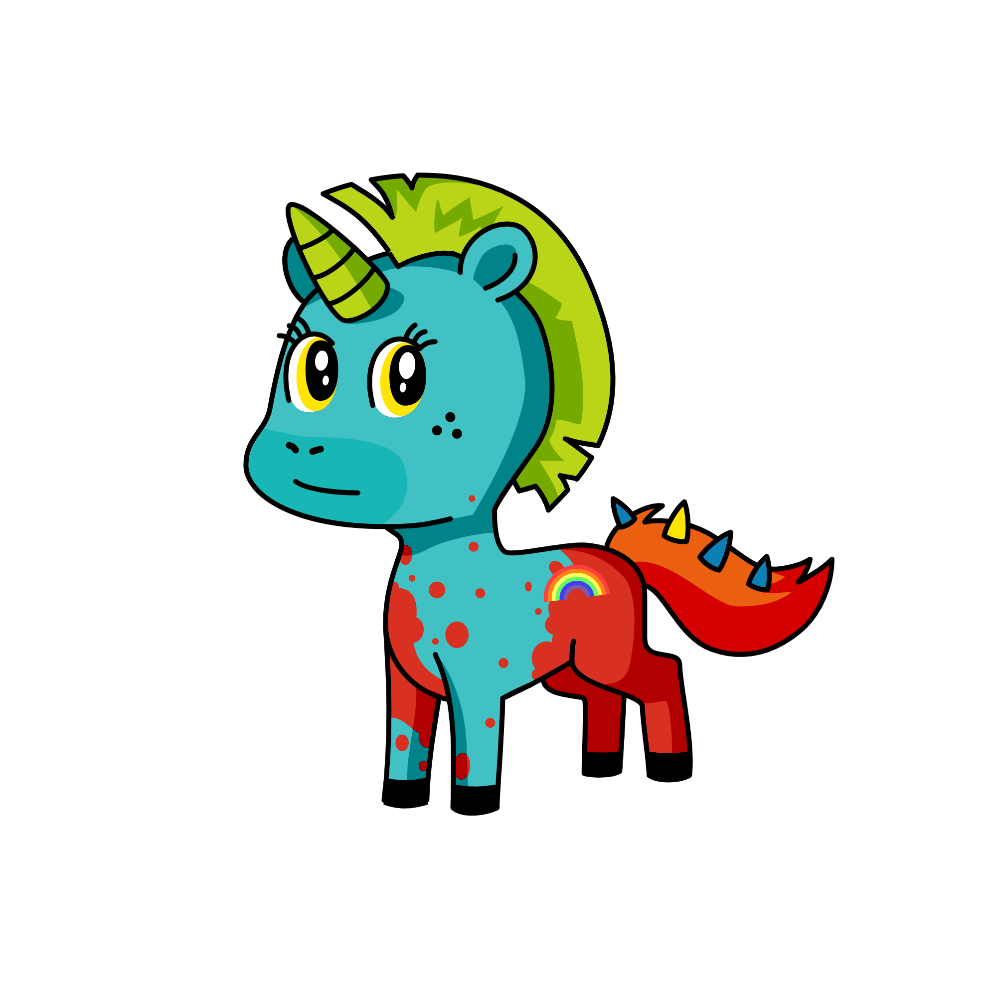 roos, the unicorn
