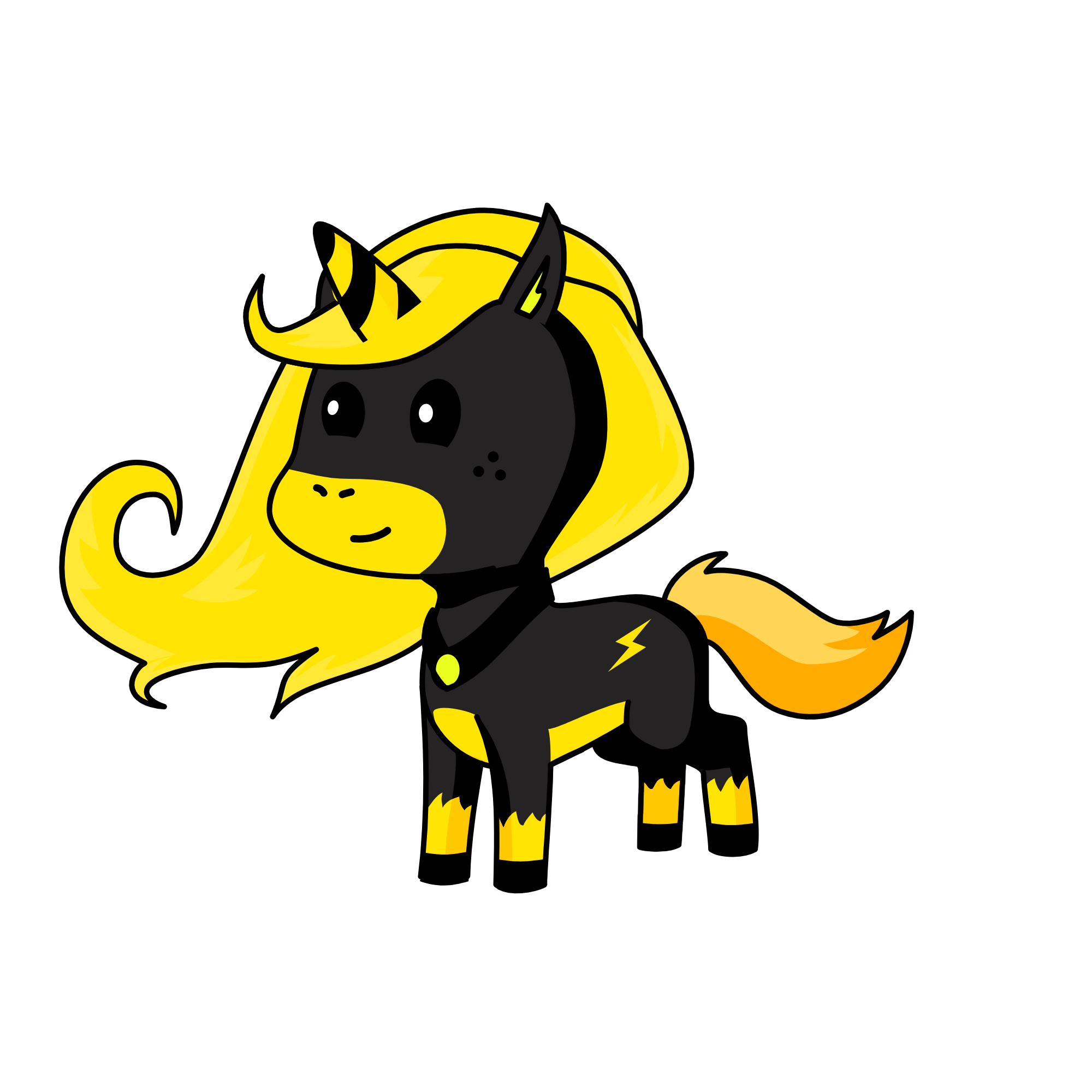 shin, the unicorn
