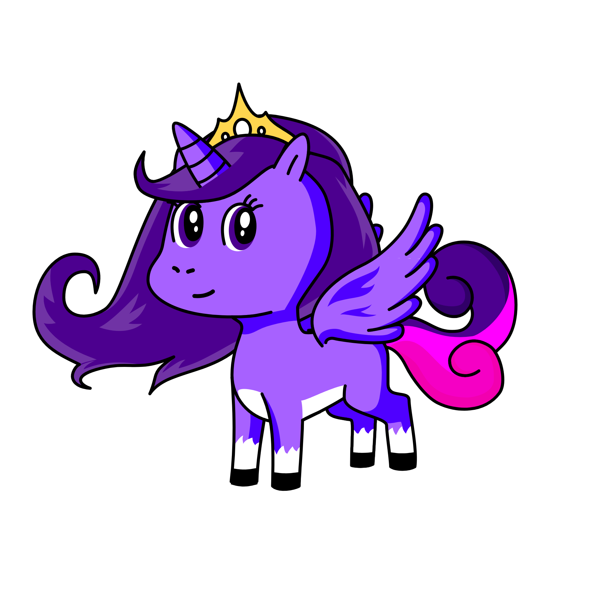 Twilight sparkle, the unicorn