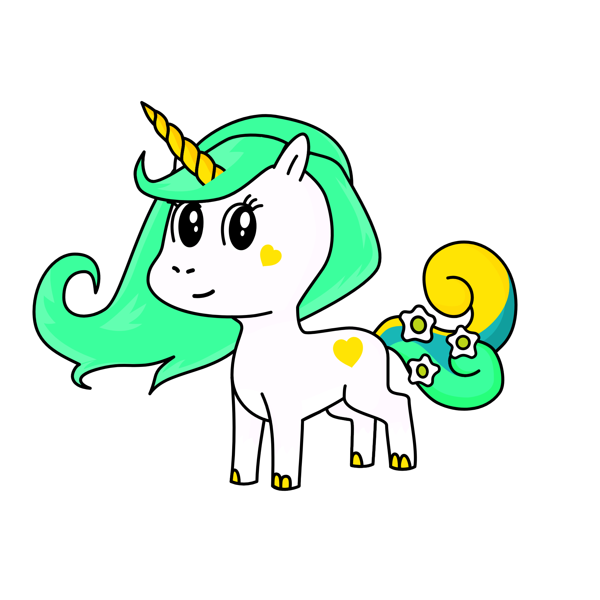 GiGi, the unicorn