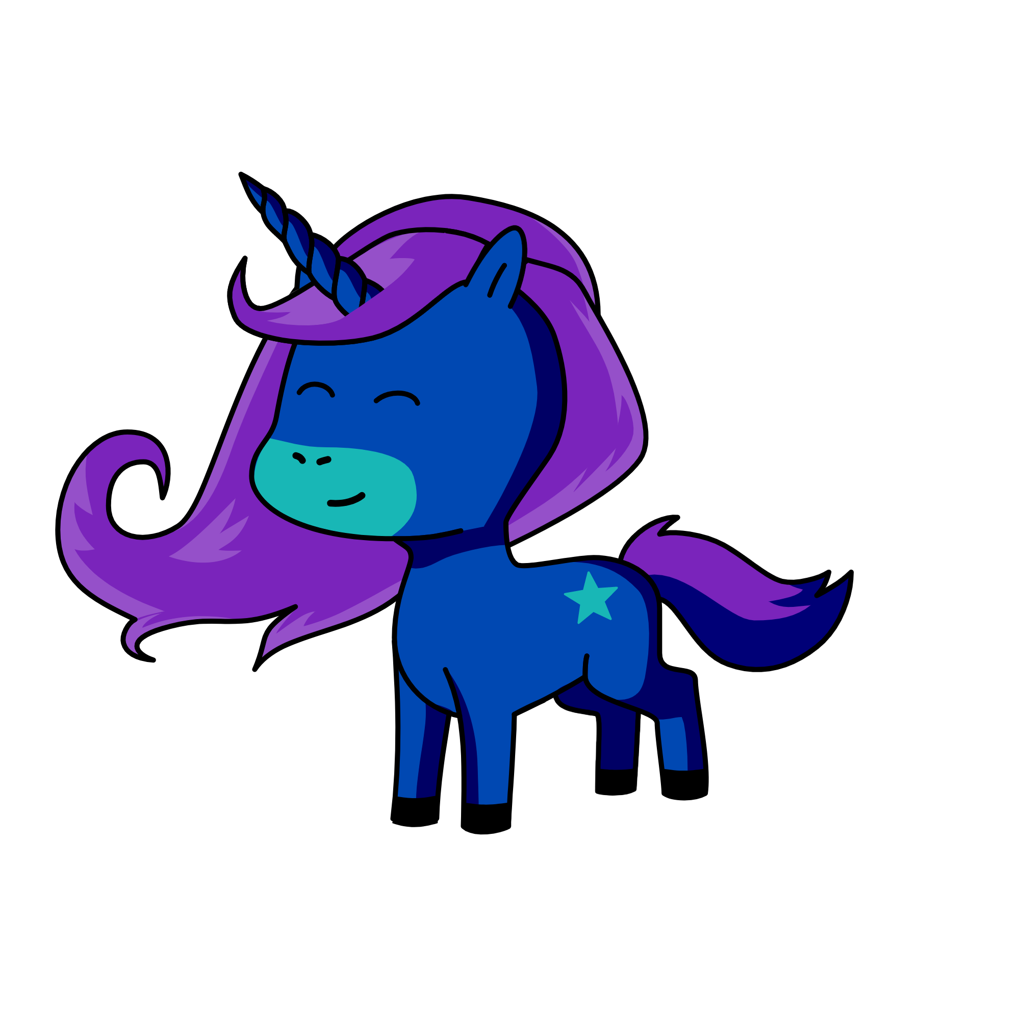Princess Luna, the unicorn