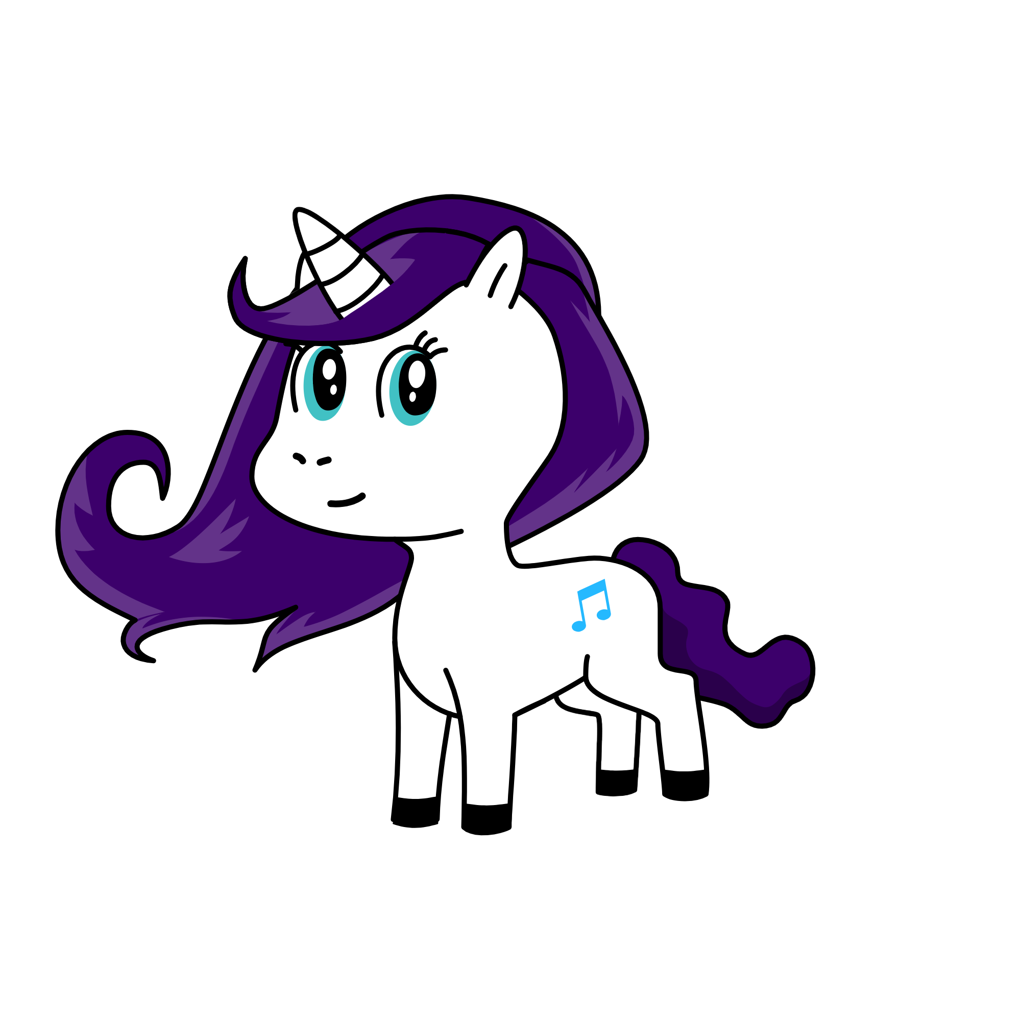 rairity, the unicorn