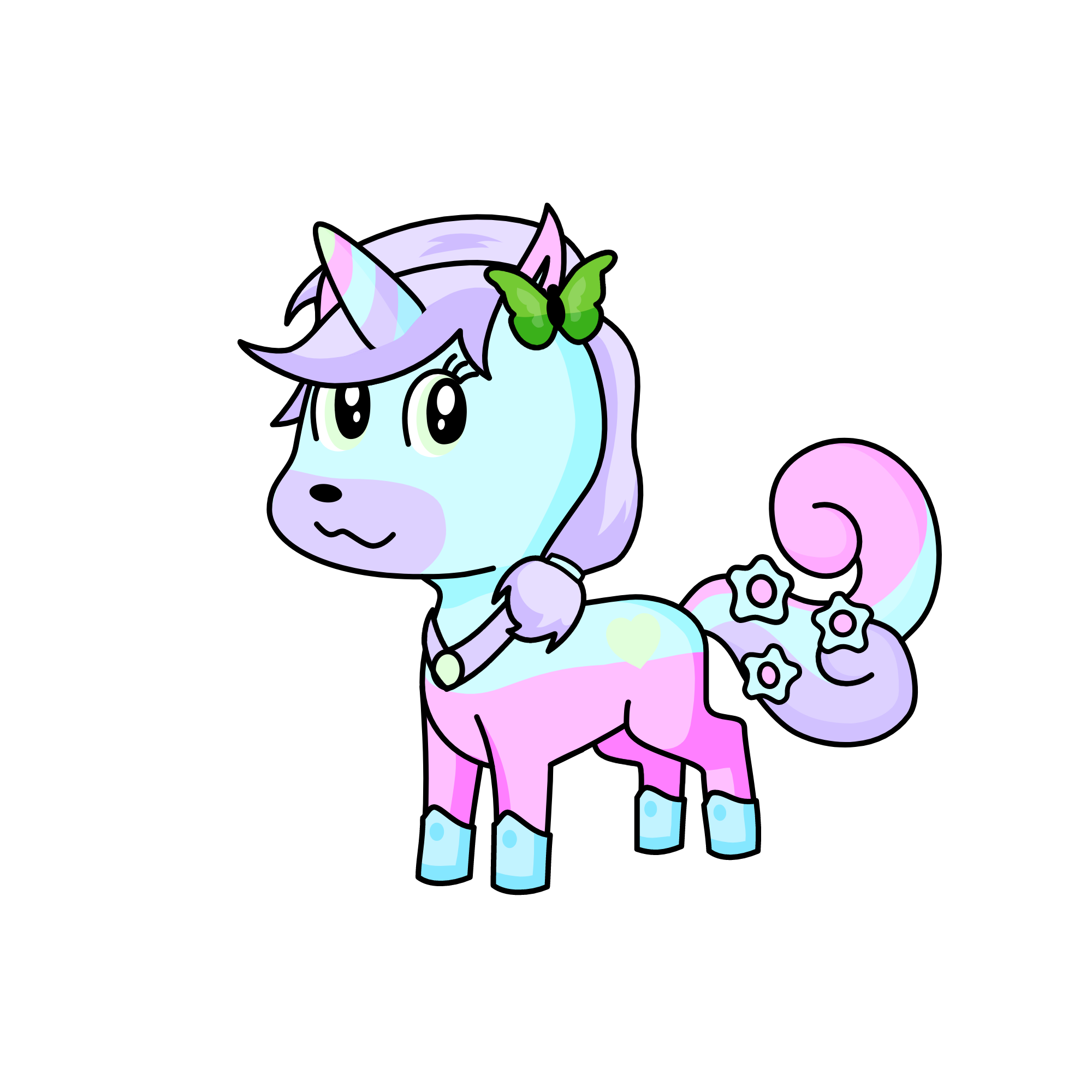 coten candy, the unicorn