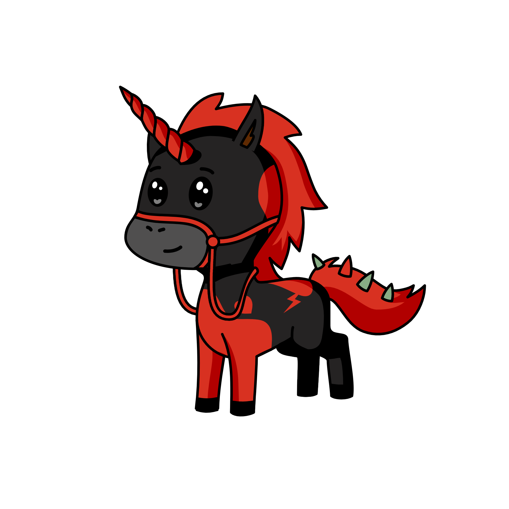 dragon, the unicorn