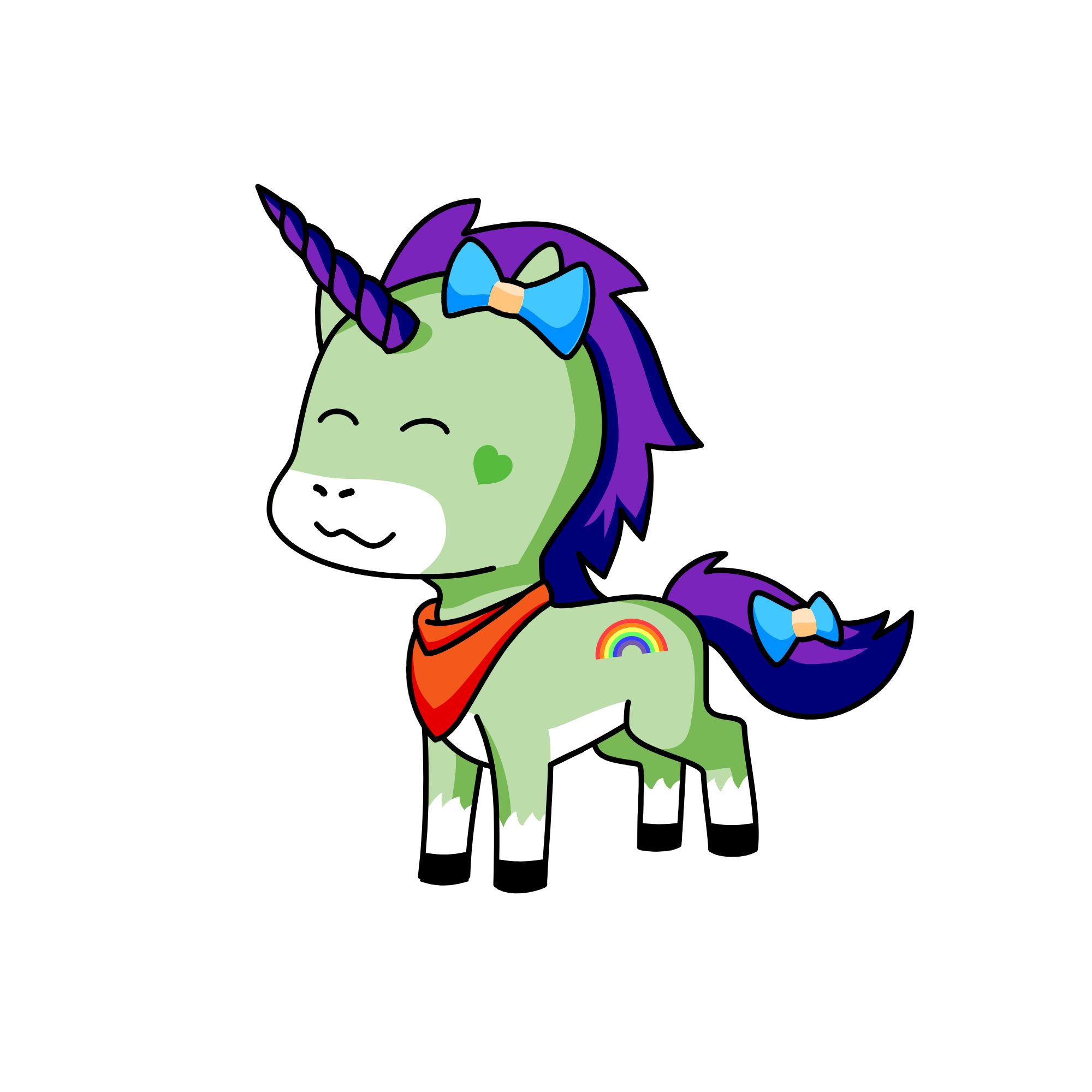 Bubu, the unicorn