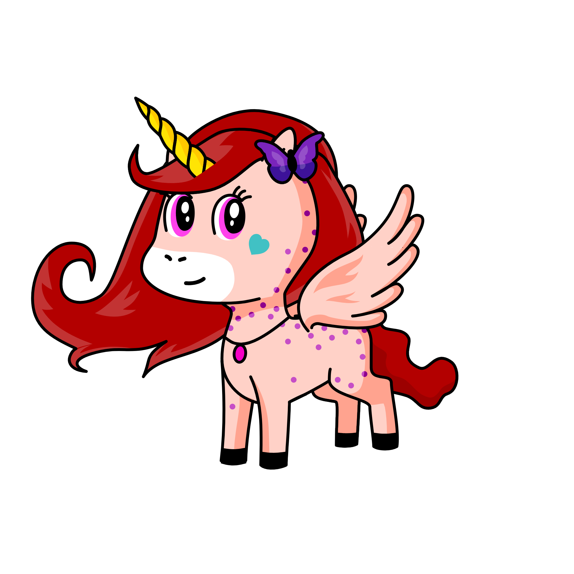 glorya, the unicorn