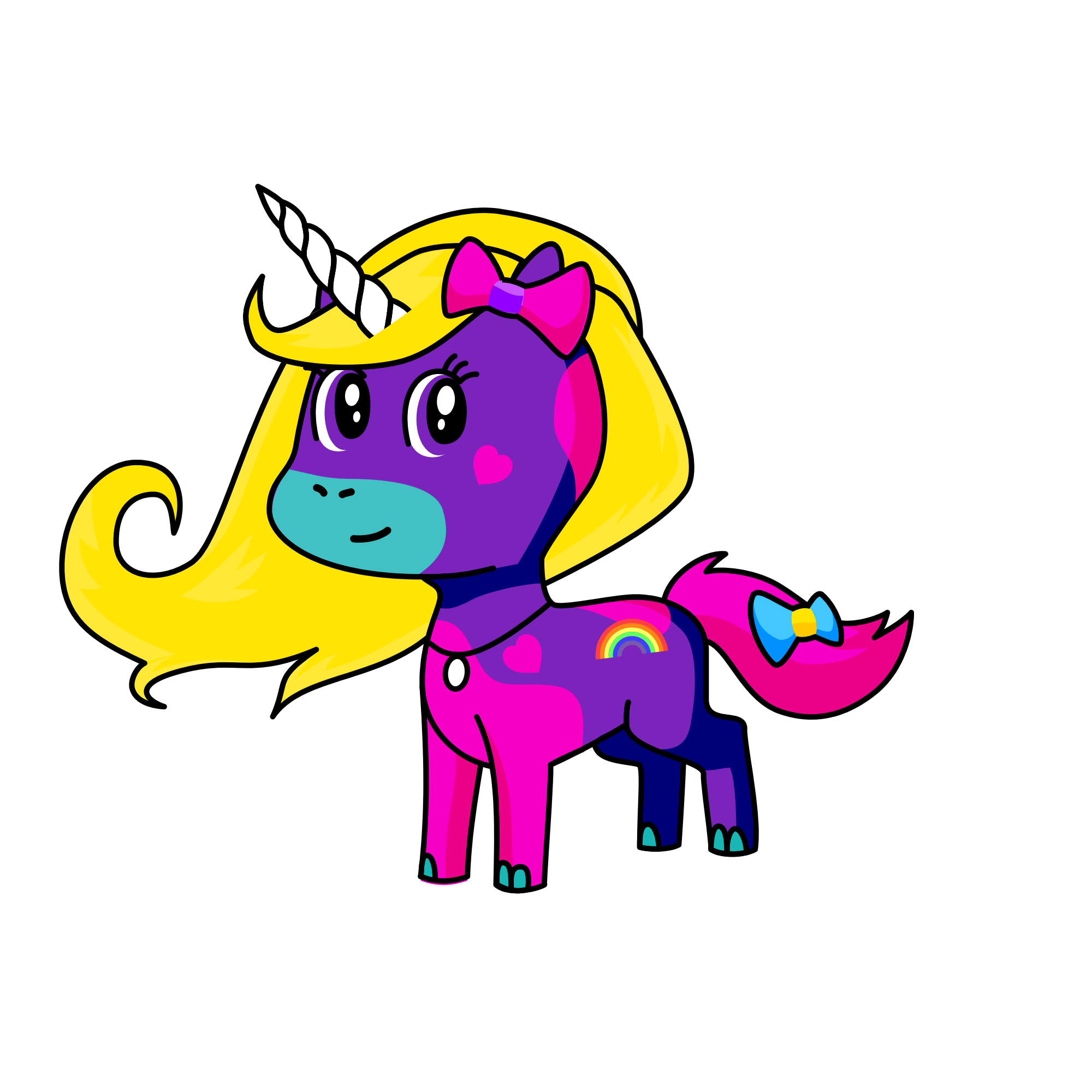 Sparky, the unicorn