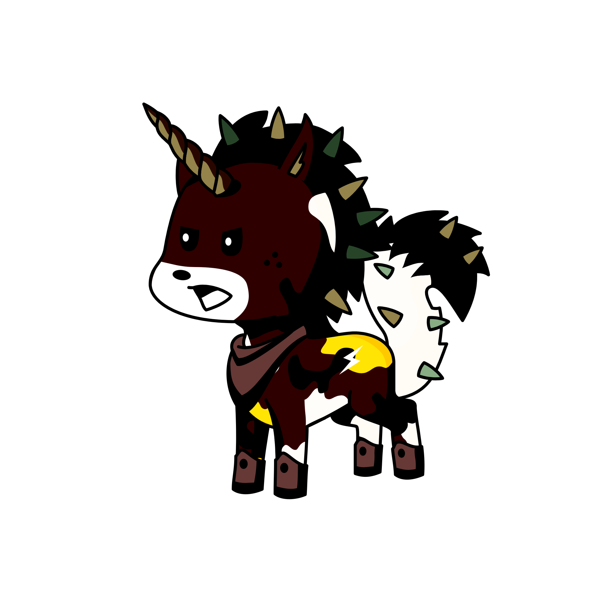 Cowboy, the unicorn