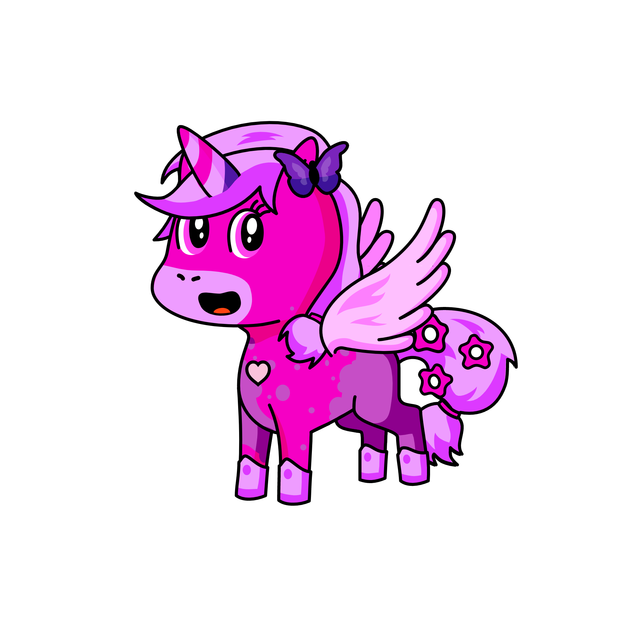 KÜBRA, the unicorn