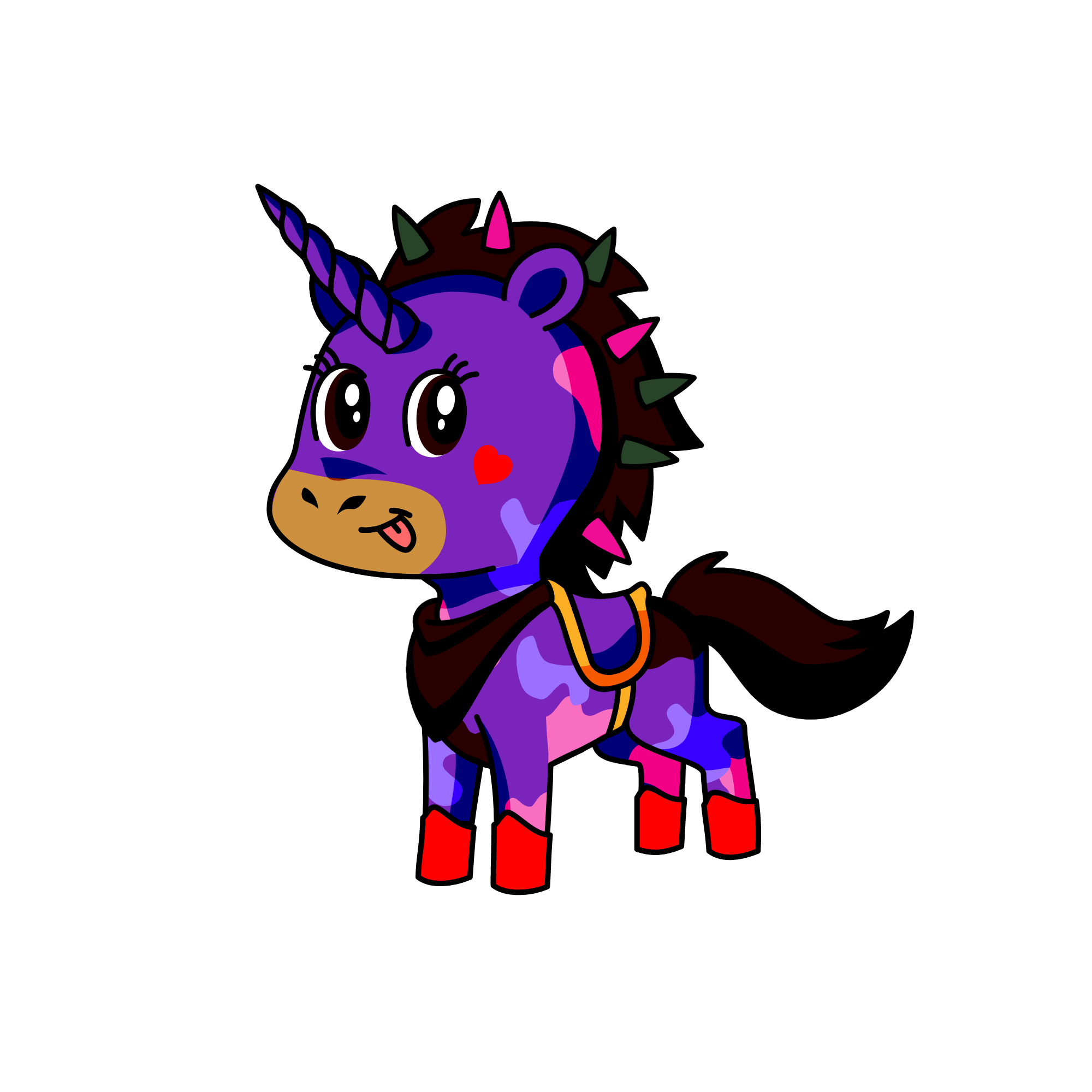 Gab-wells, the unicorn