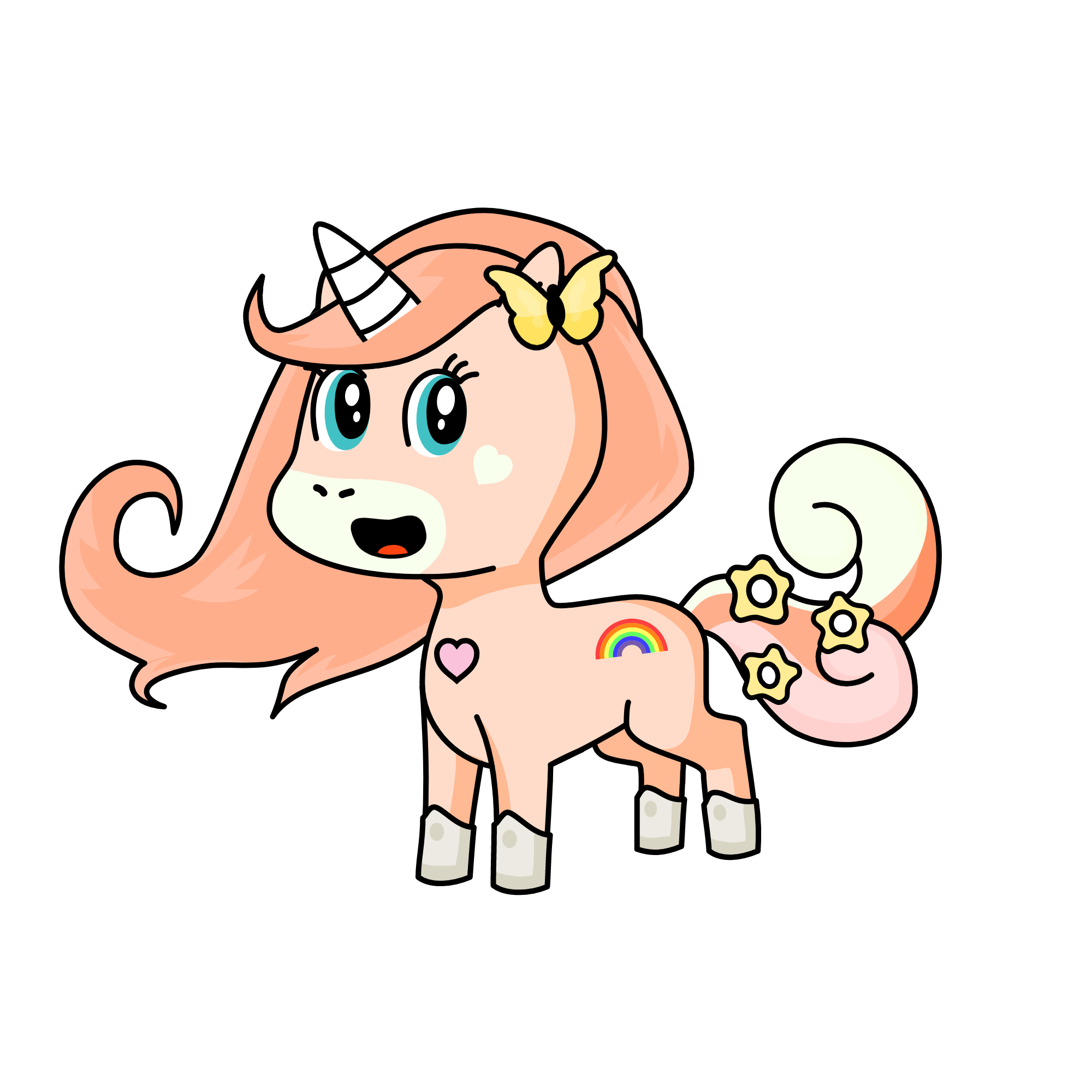 Princess Briel, the unicorn