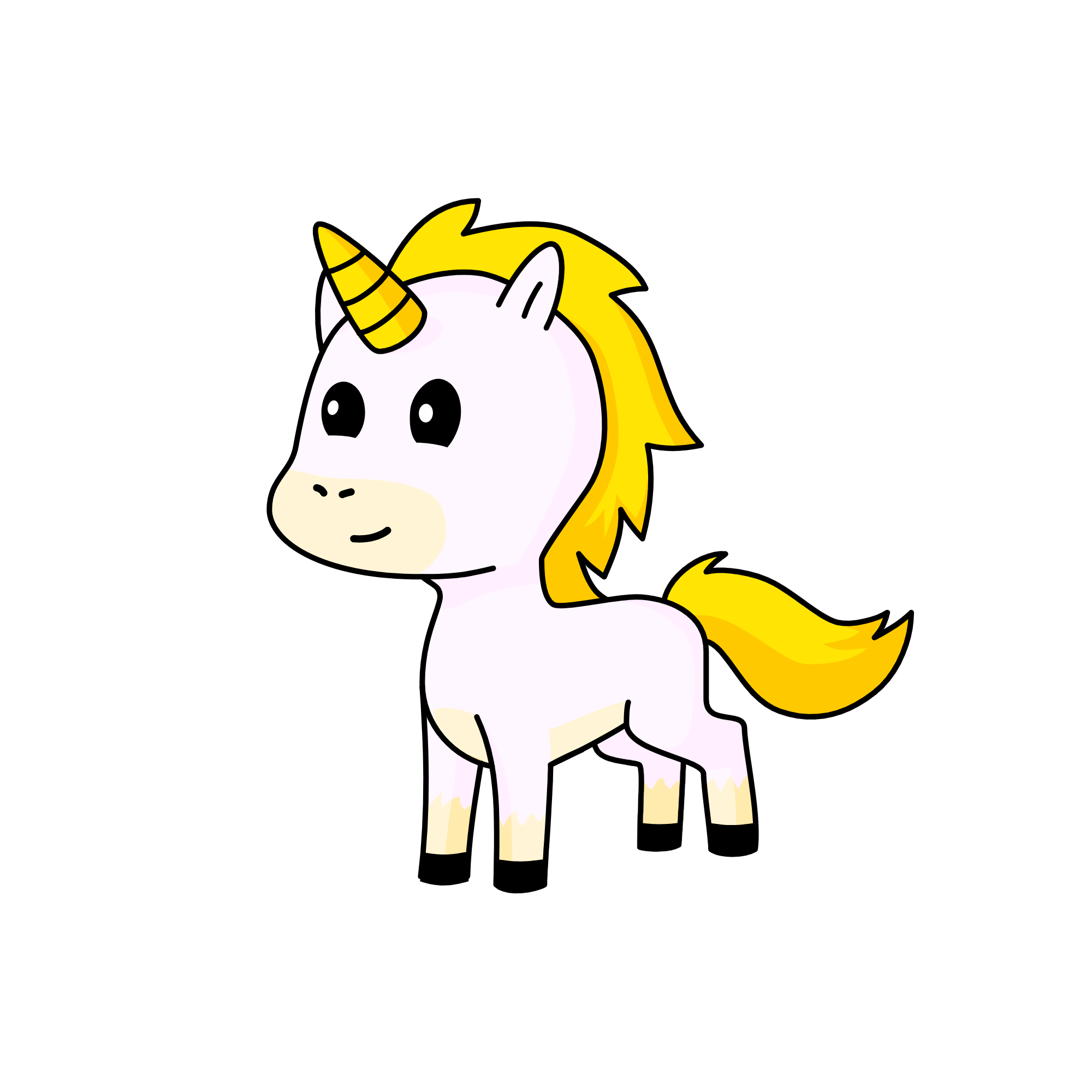 Blossom Shimmer, the unicorn