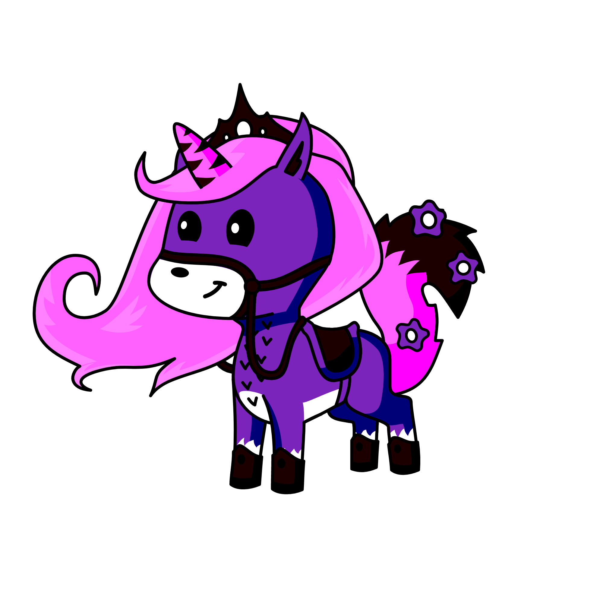 good nigth wolf, the unicorn
