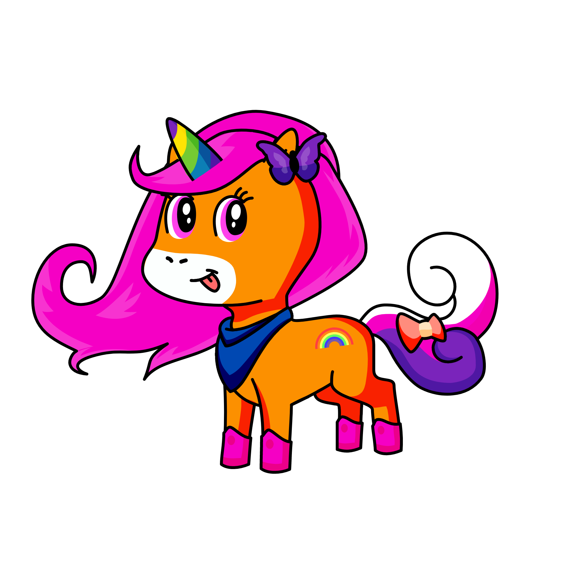 unicorn arcoiris , the unicorn