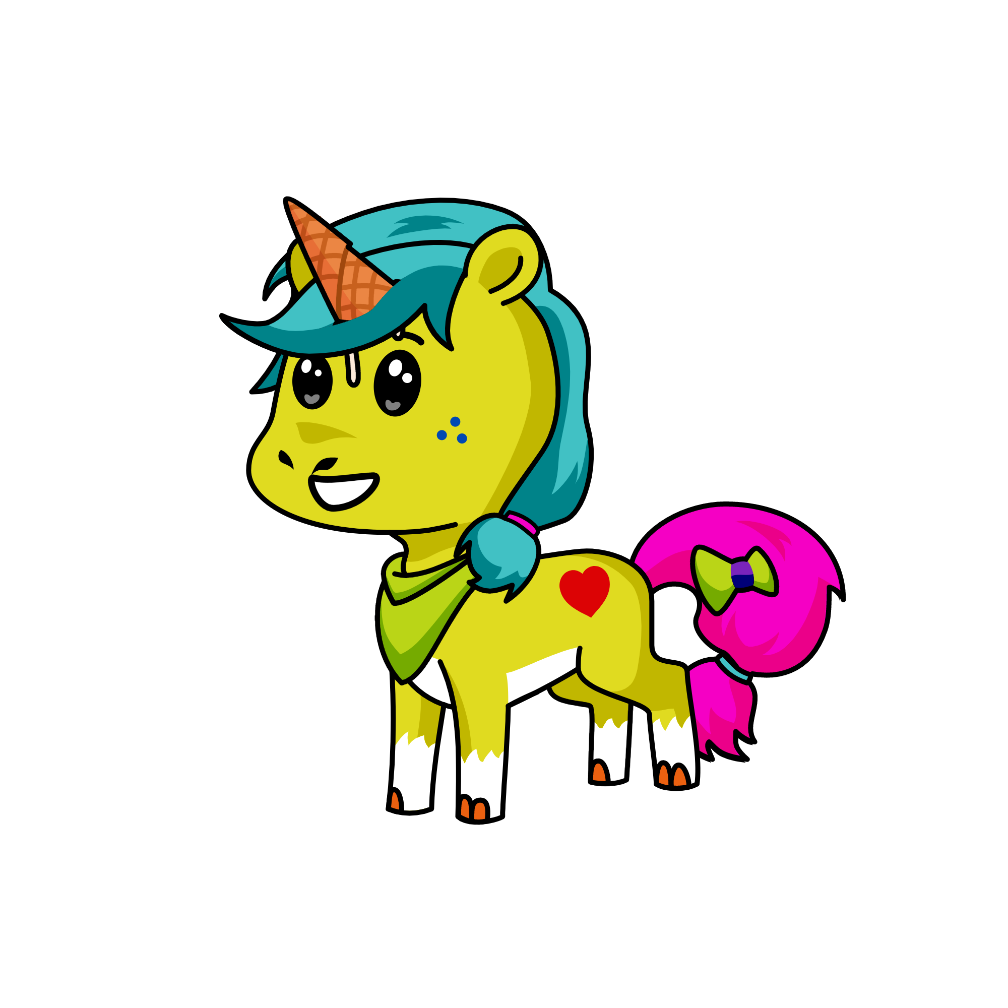 PA pa wa wa, the unicorn