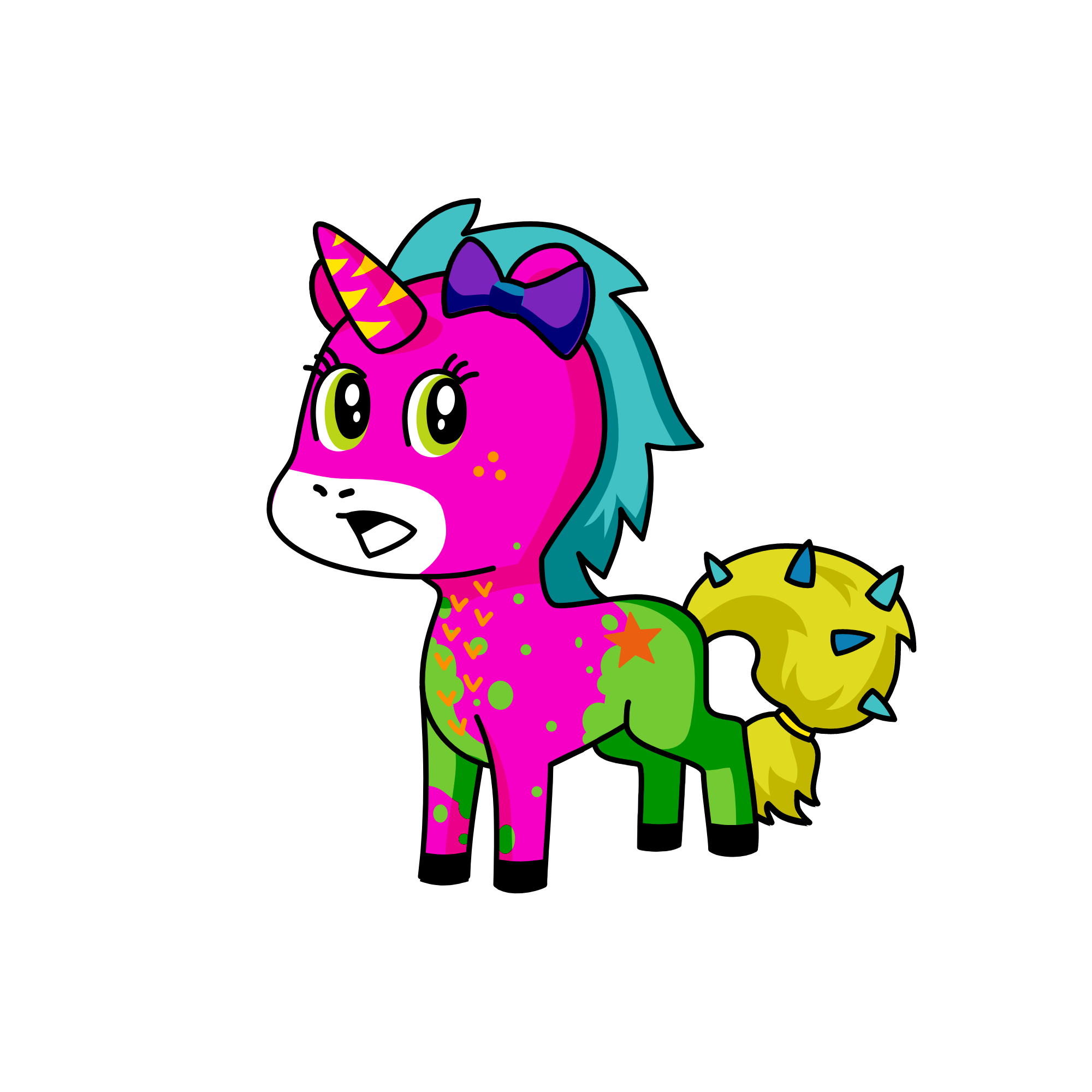 pee, the unicorn