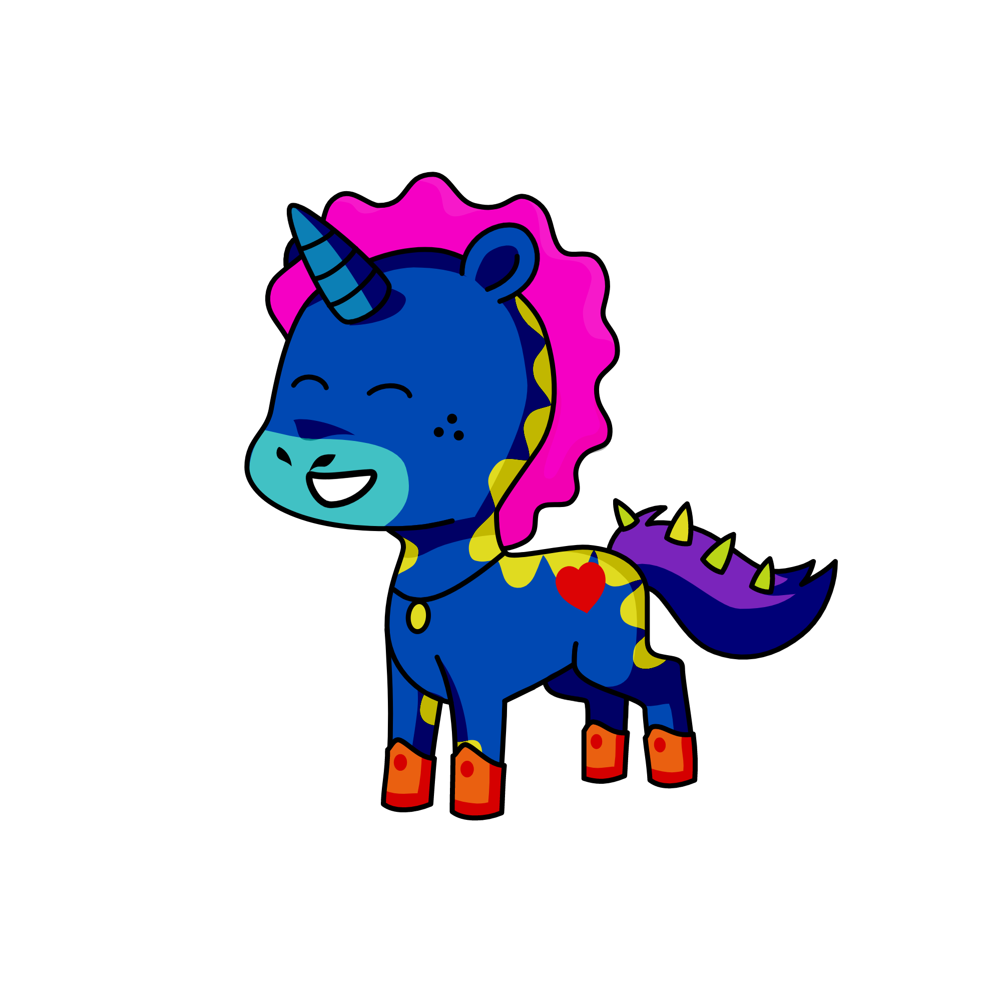 shhhh i want go to bed but i don't want to exept i go out of my room and nooens out there, the unicorn