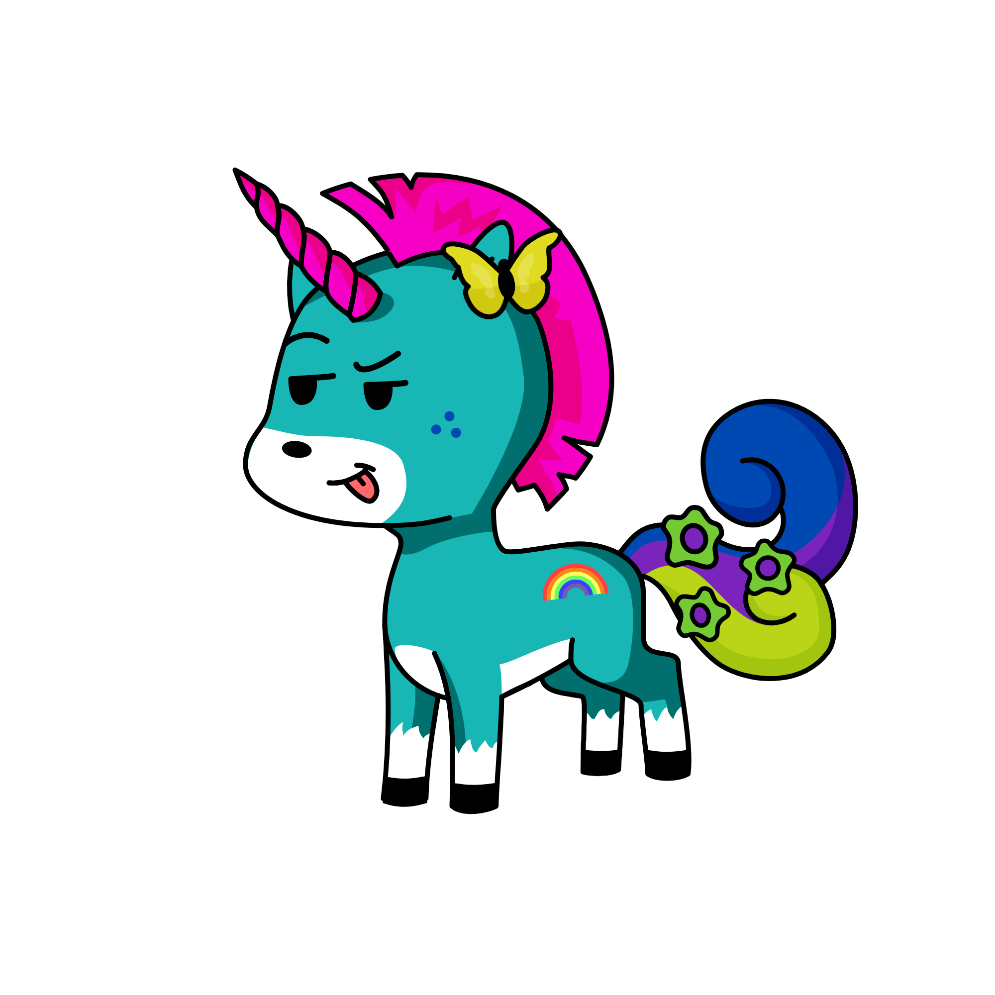 shoomp i am unicorn, the unicorn