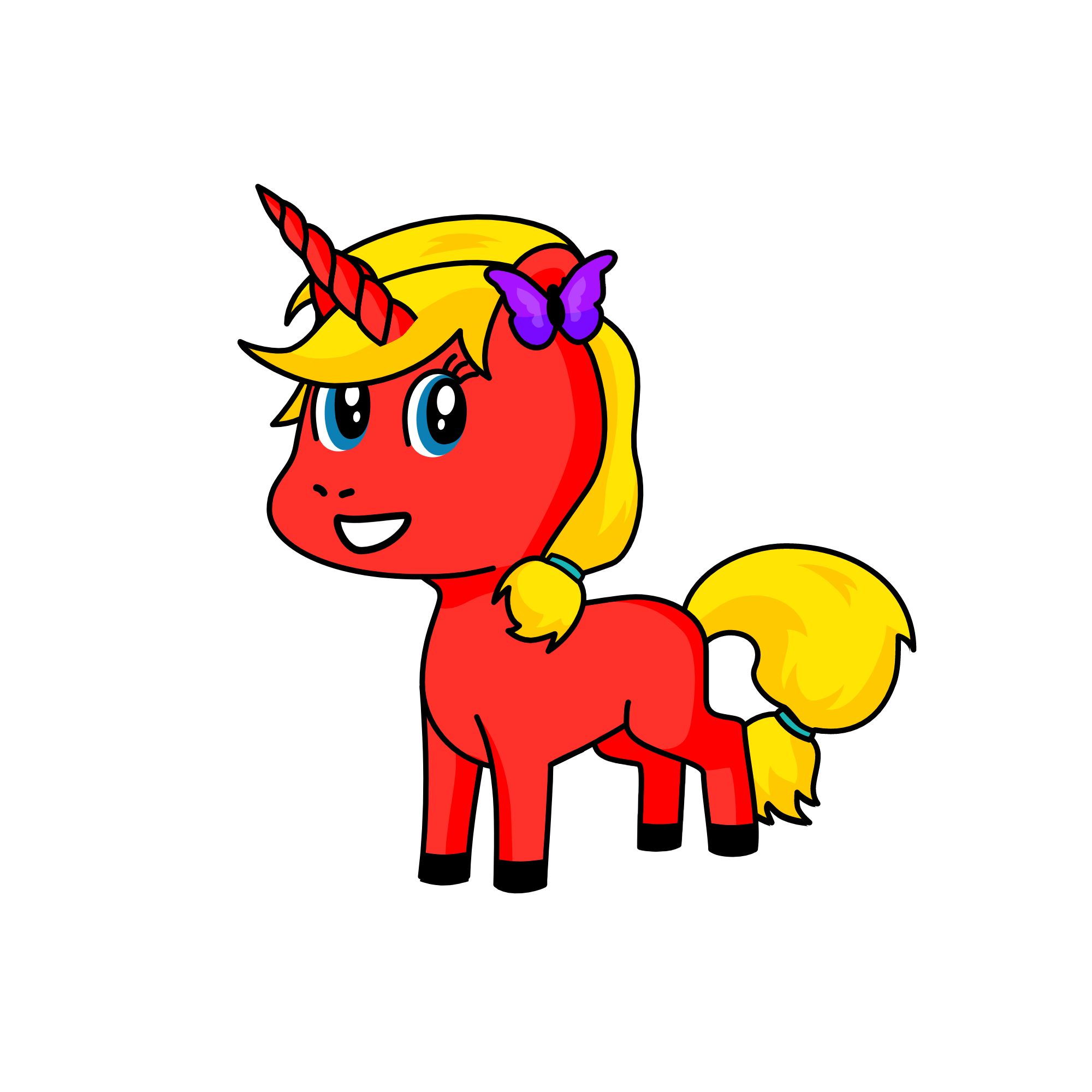 Clover, the unicorn