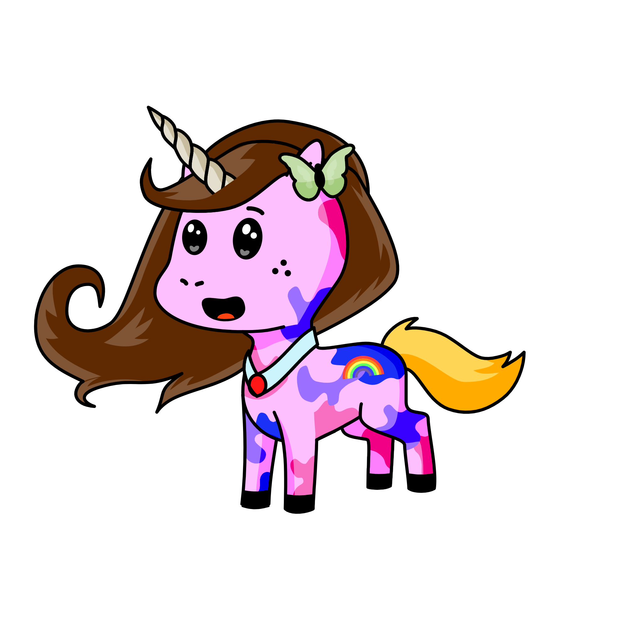 Butterfly, the unicorn