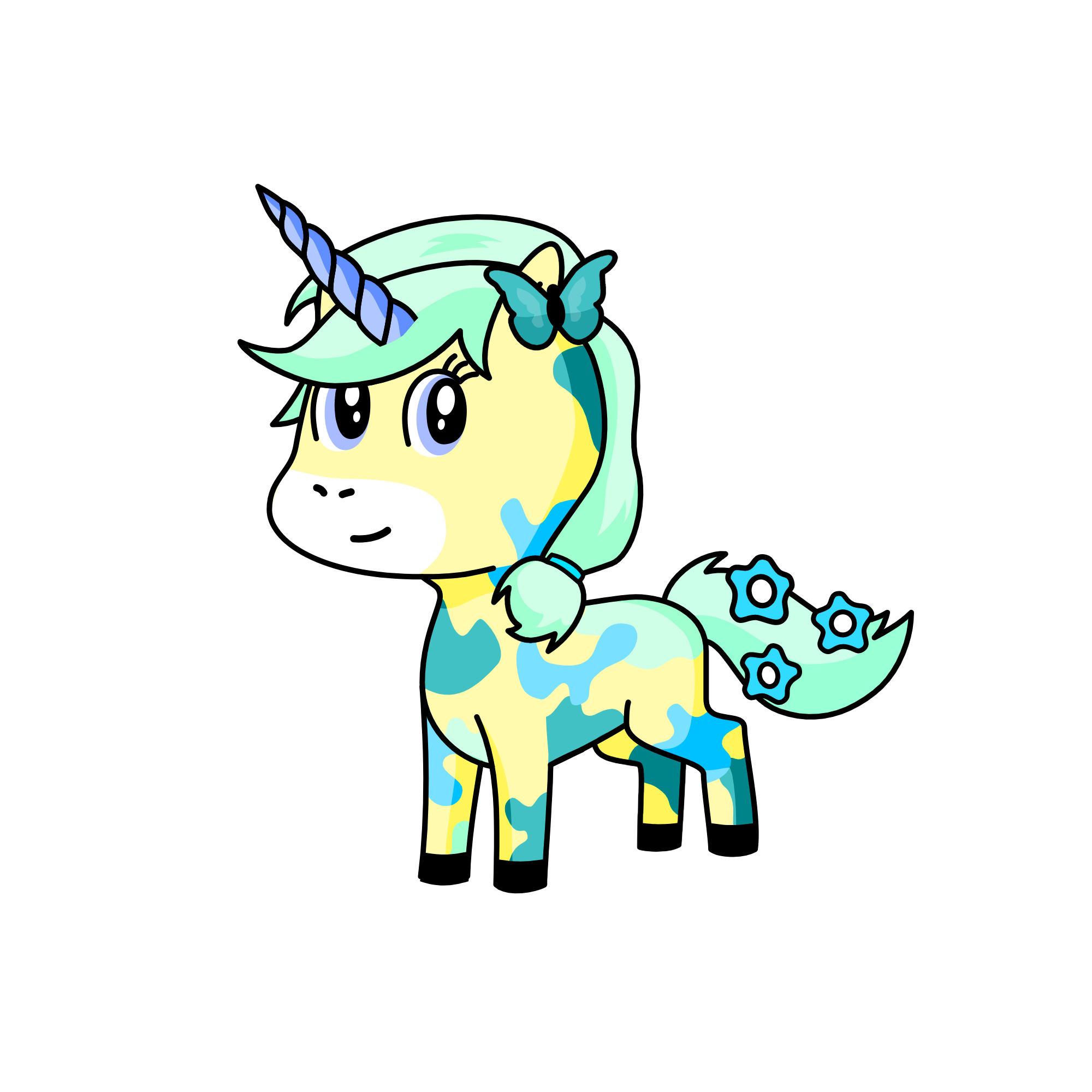 summer, the unicorn