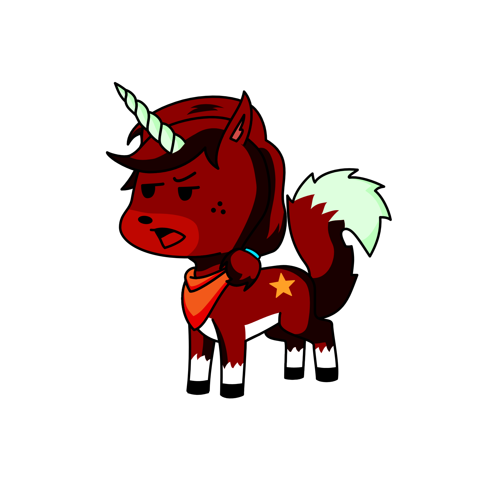 Roxy, the unicorn