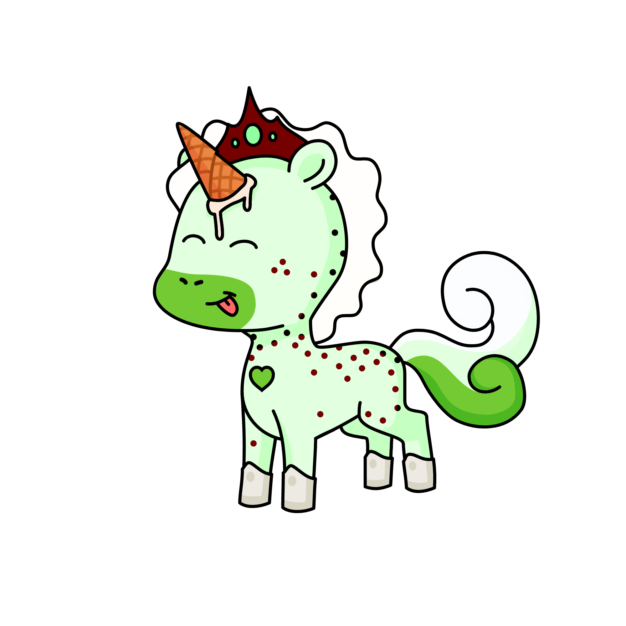 Mint Chip, the unicorn