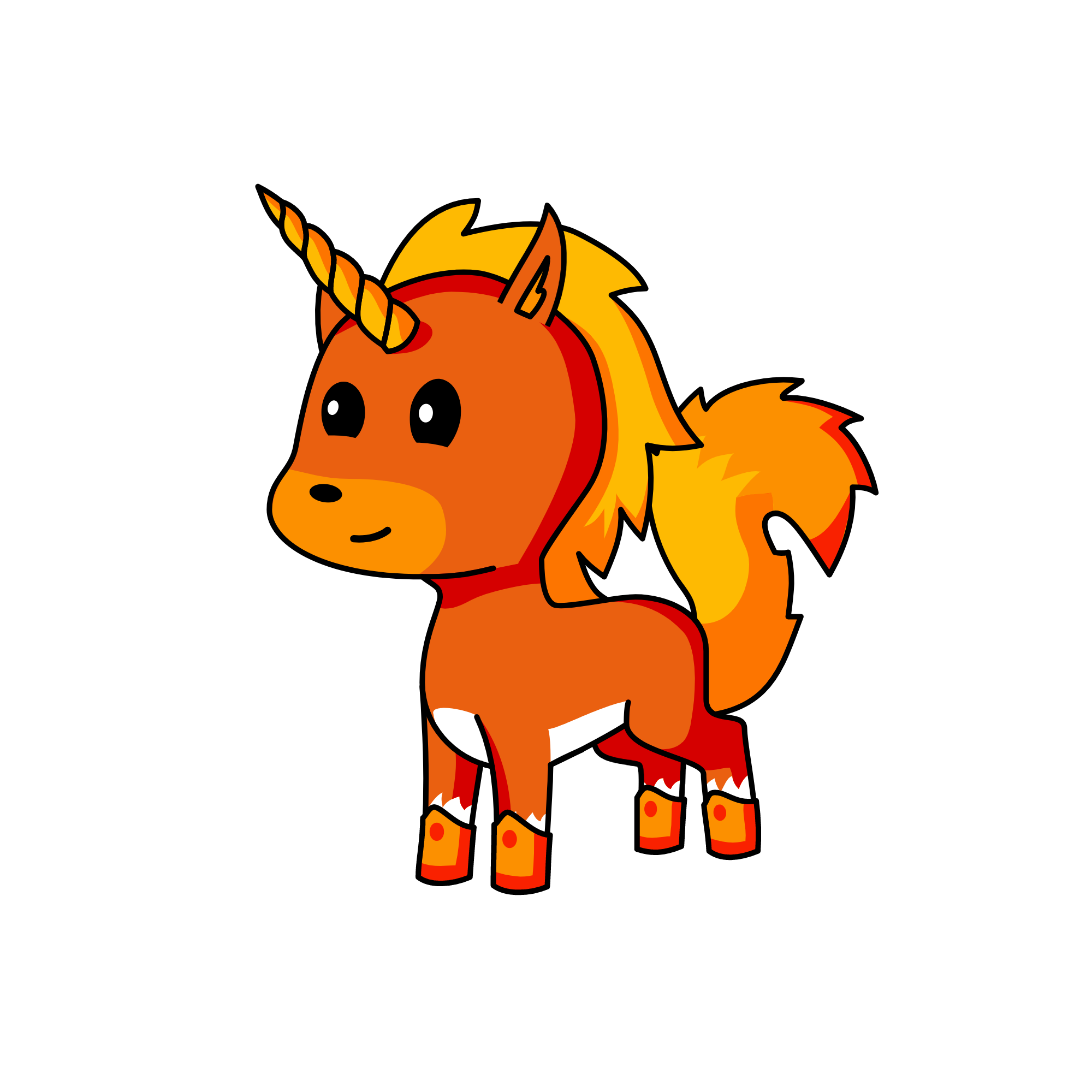 Foxy, the unicorn