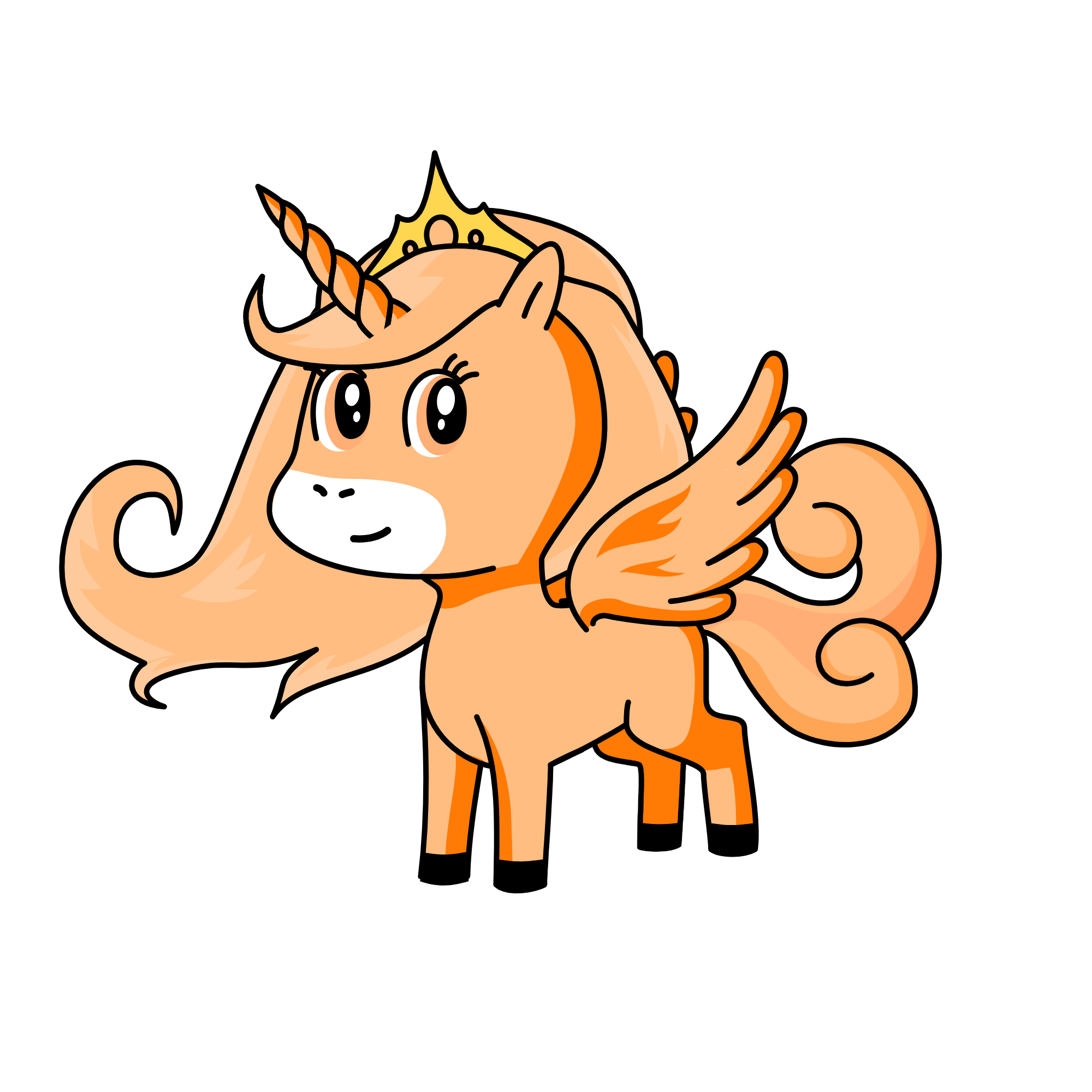 coral, the unicorn