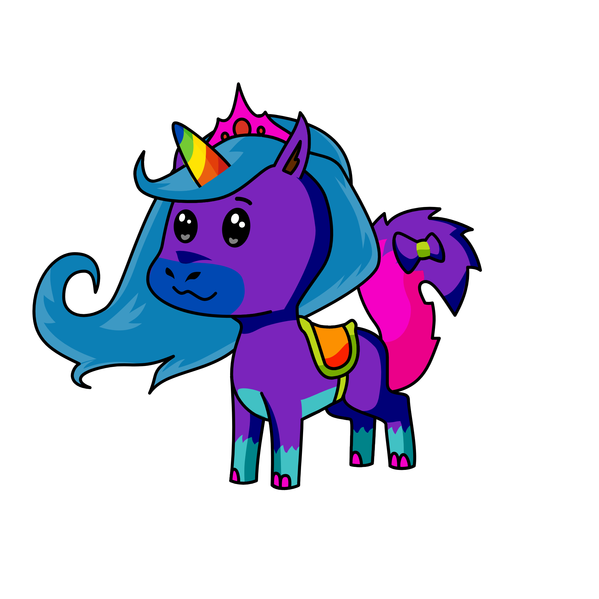 Piffyj, the unicorn