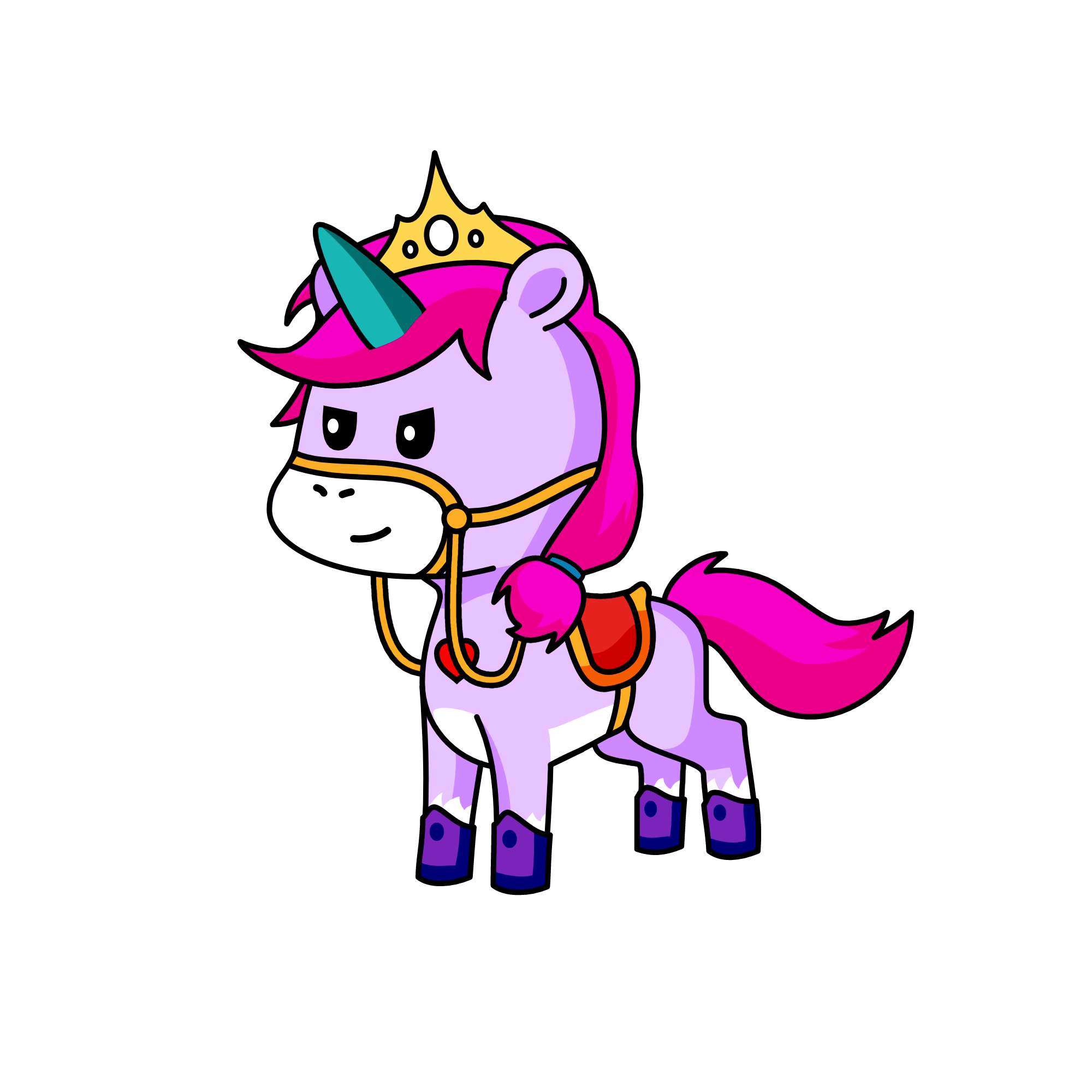 Mr. Sprinkles, the unicorn