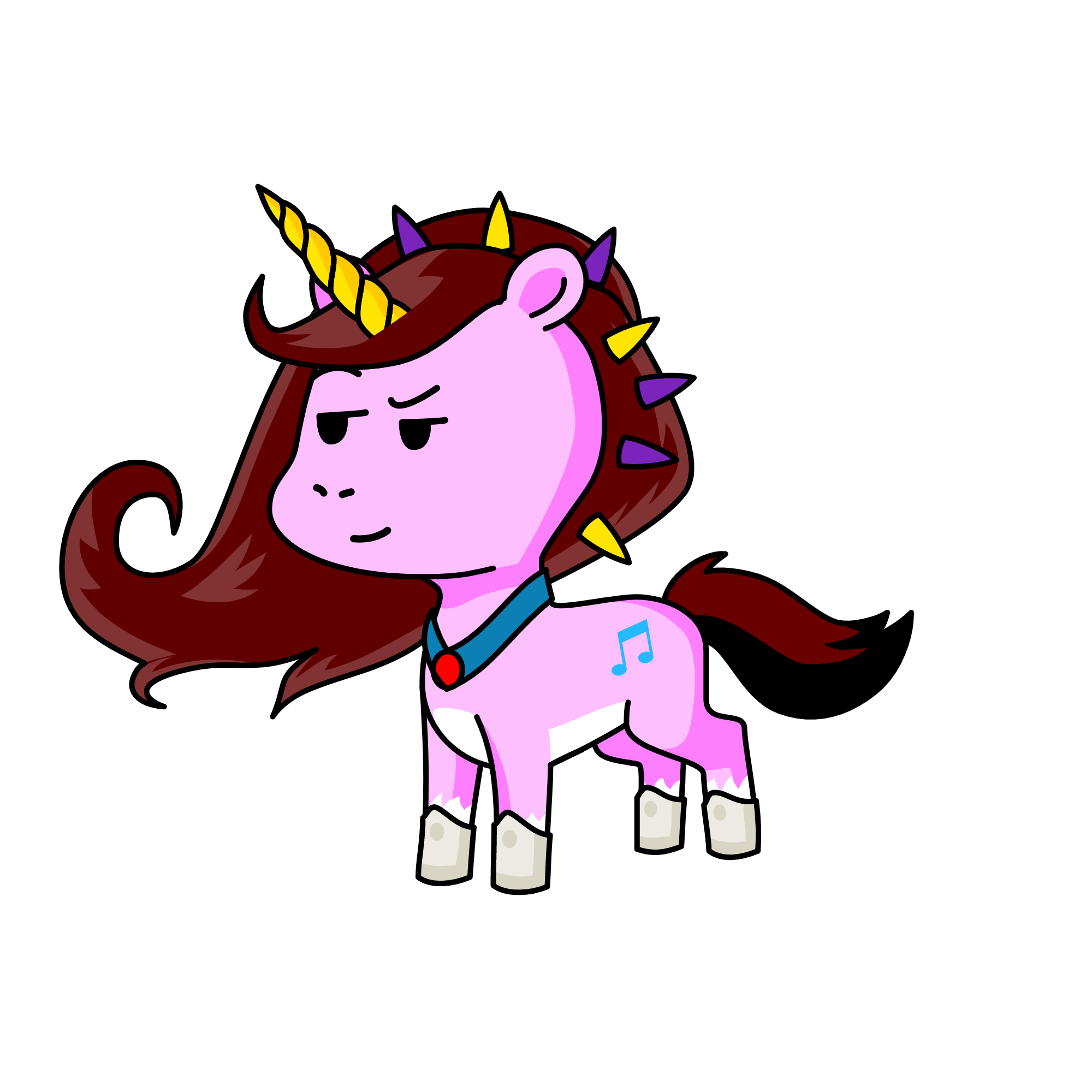 Celestia, the unicorn