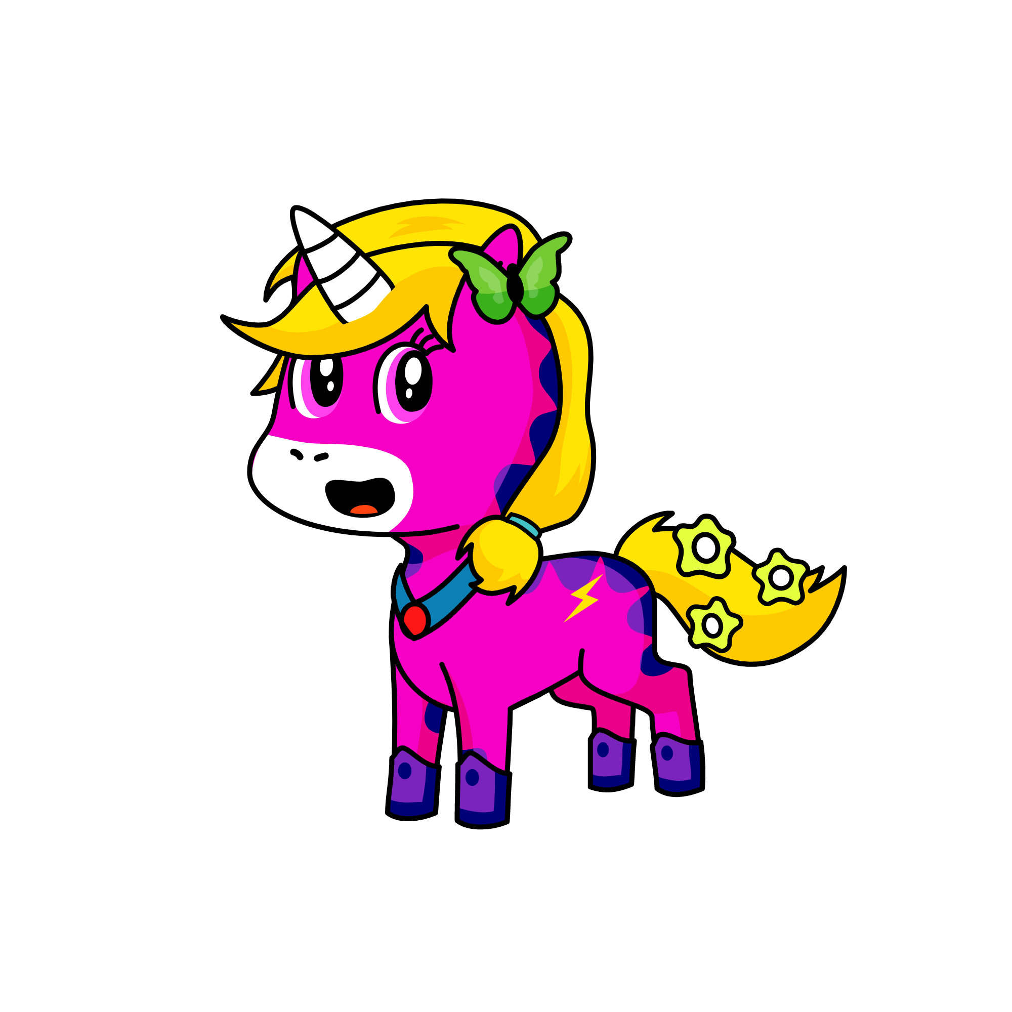 lili-flash, the unicorn