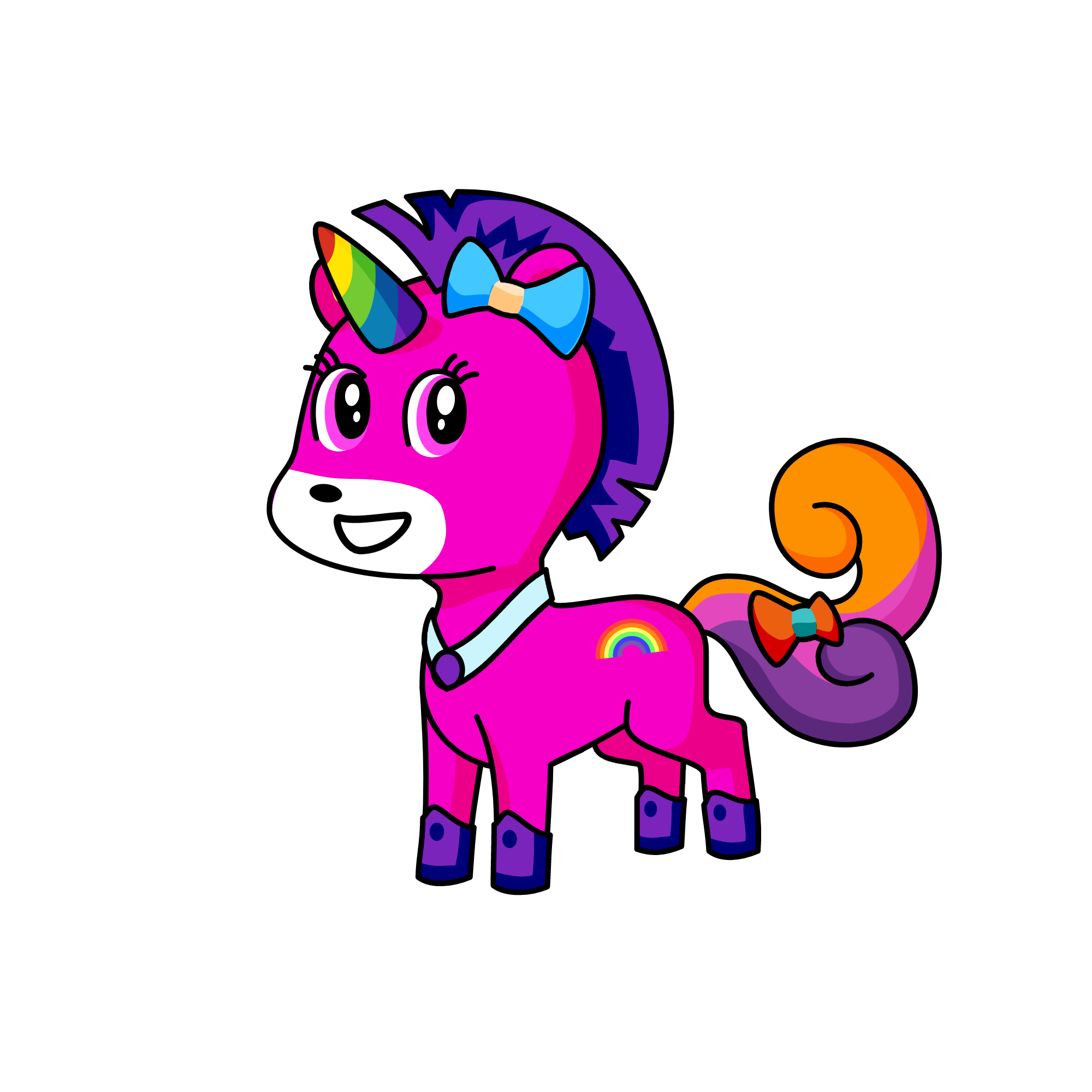Candy Reins, the unicorn