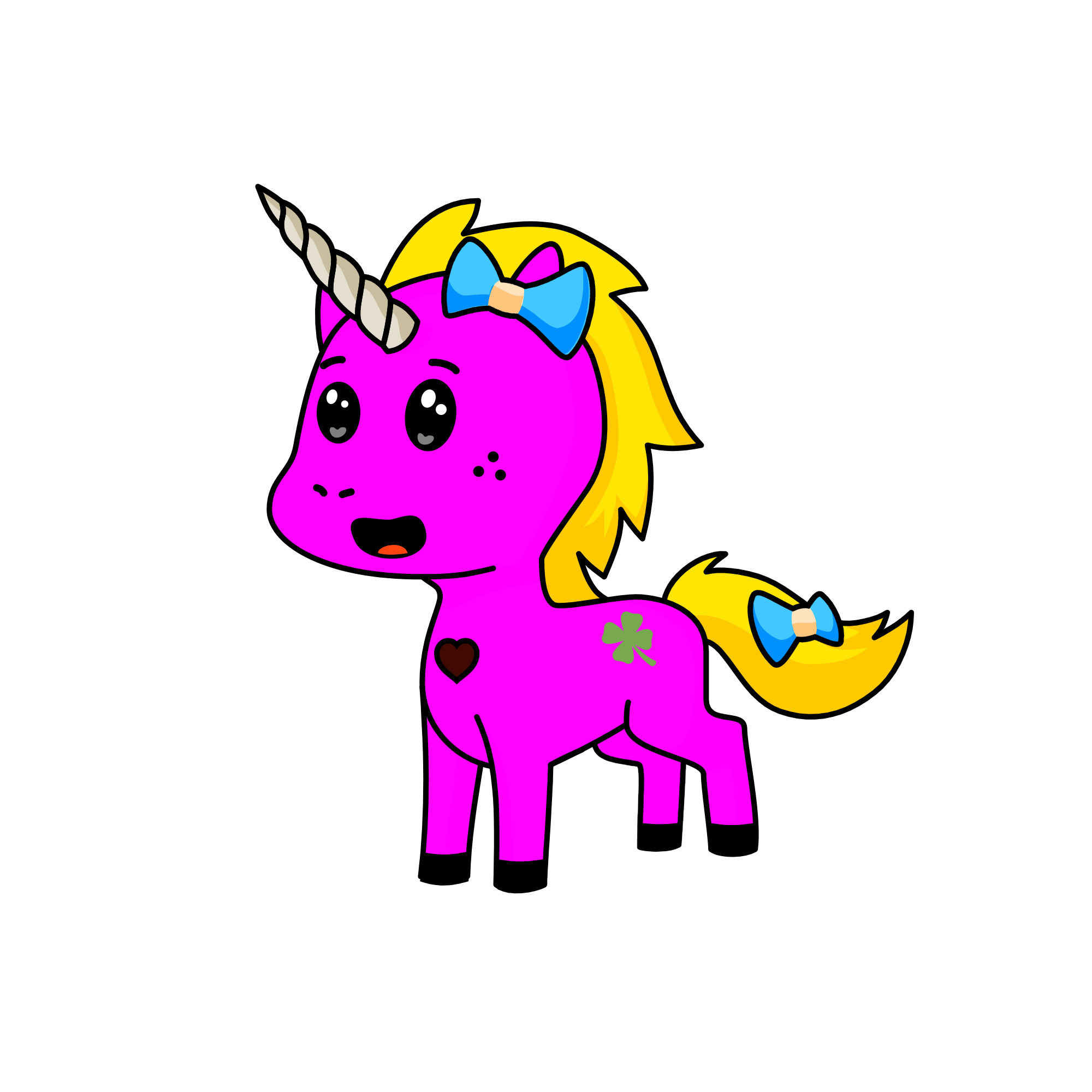 Maya, the unicorn
