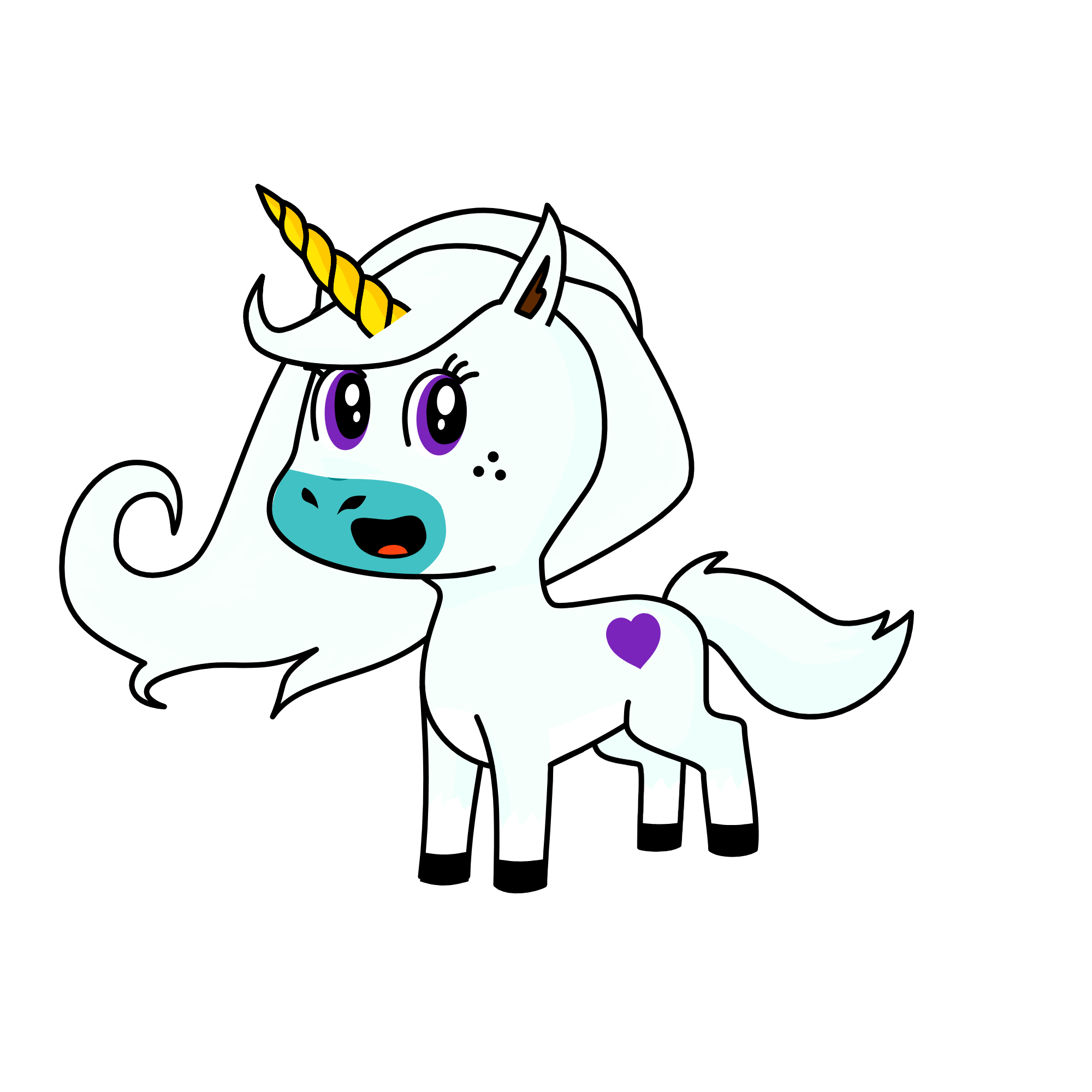 Twinkletoes, the unicorn