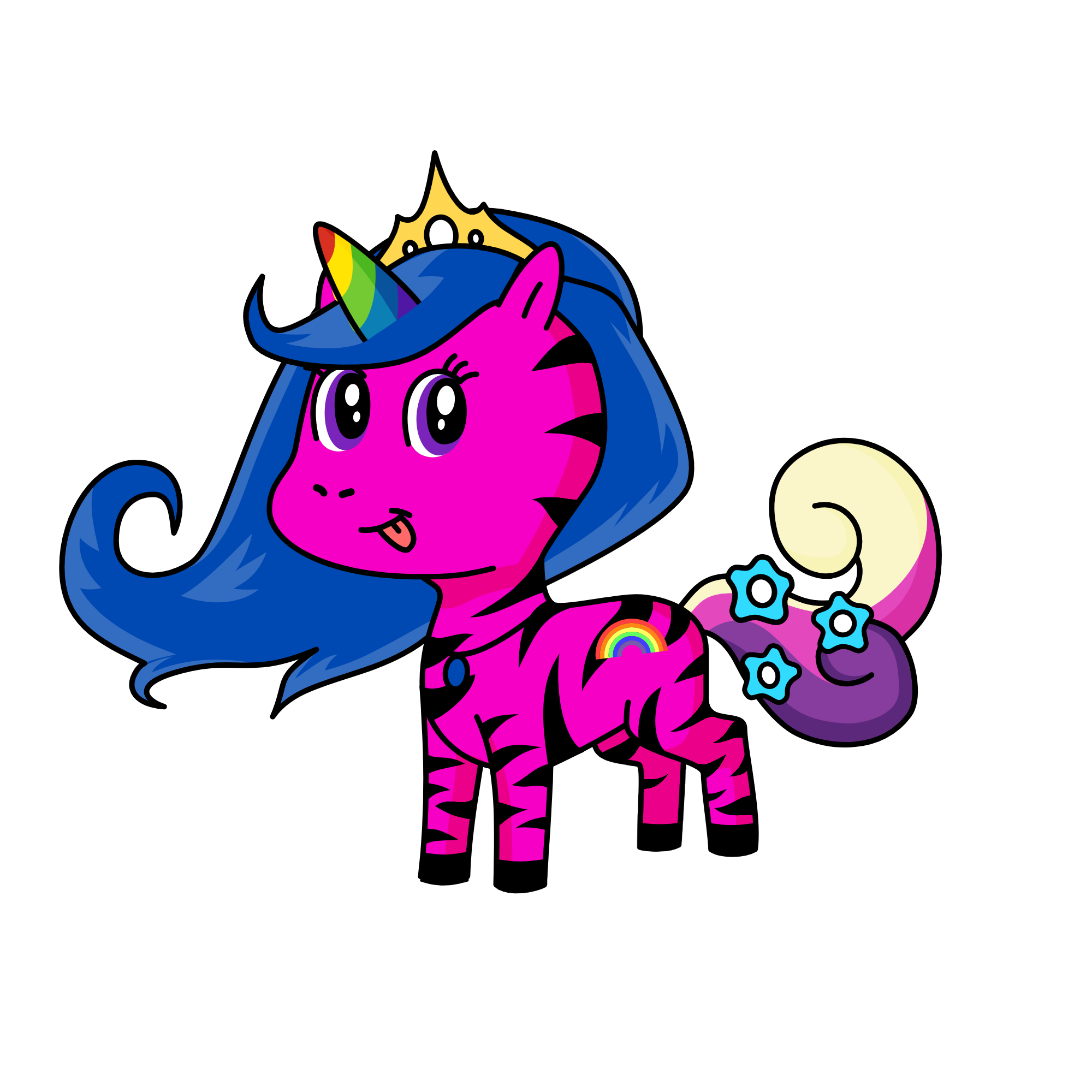 princess rainbow, the unicorn