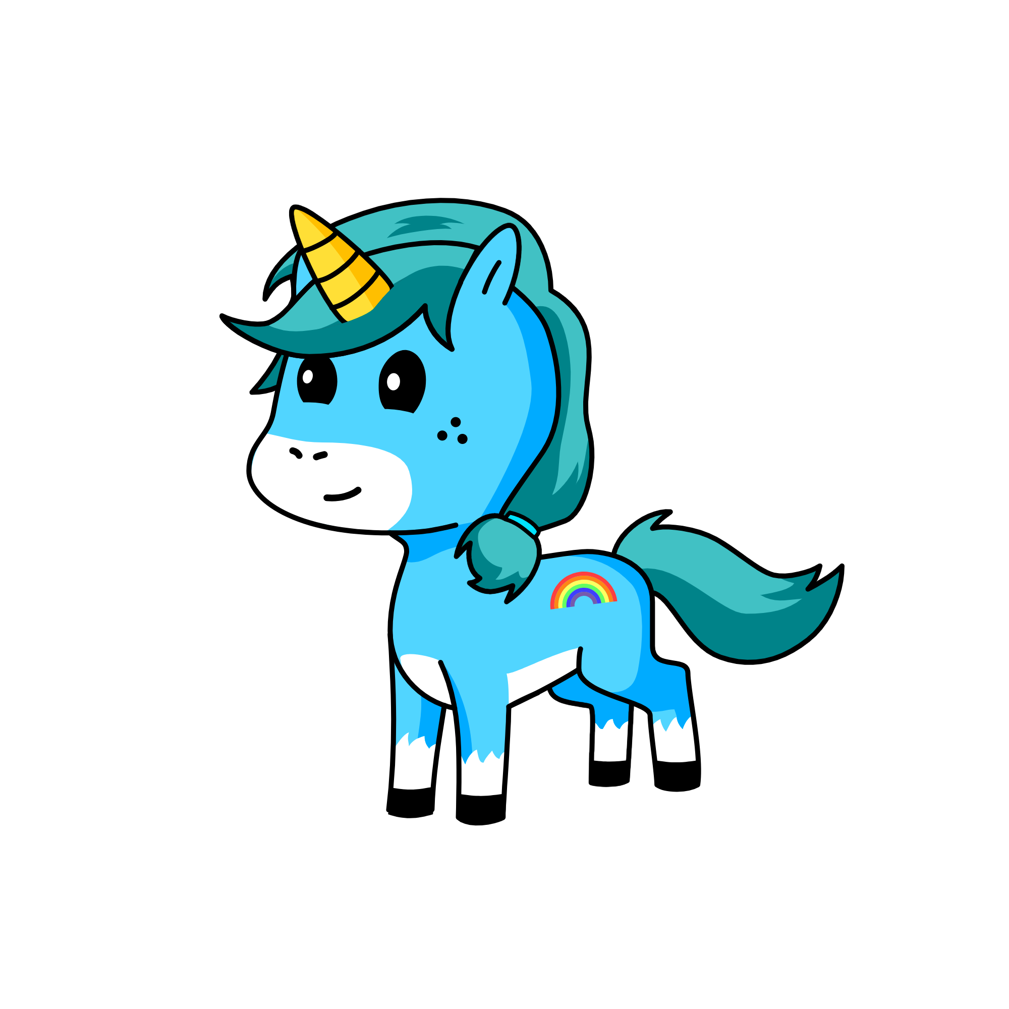 Lovely, the unicorn
