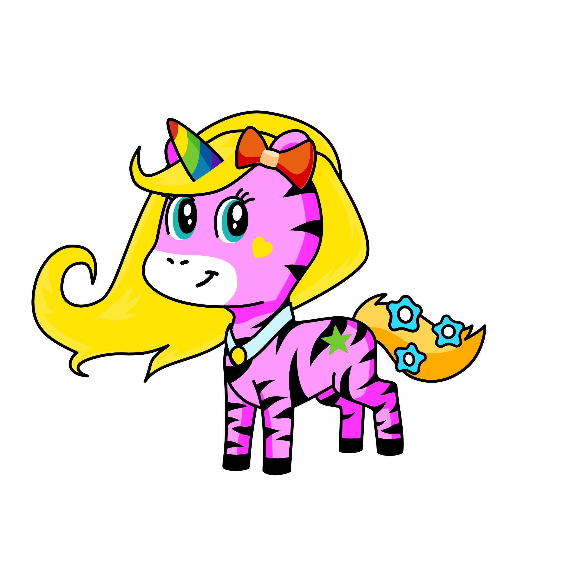 Unicorn-Angel, the unicorn