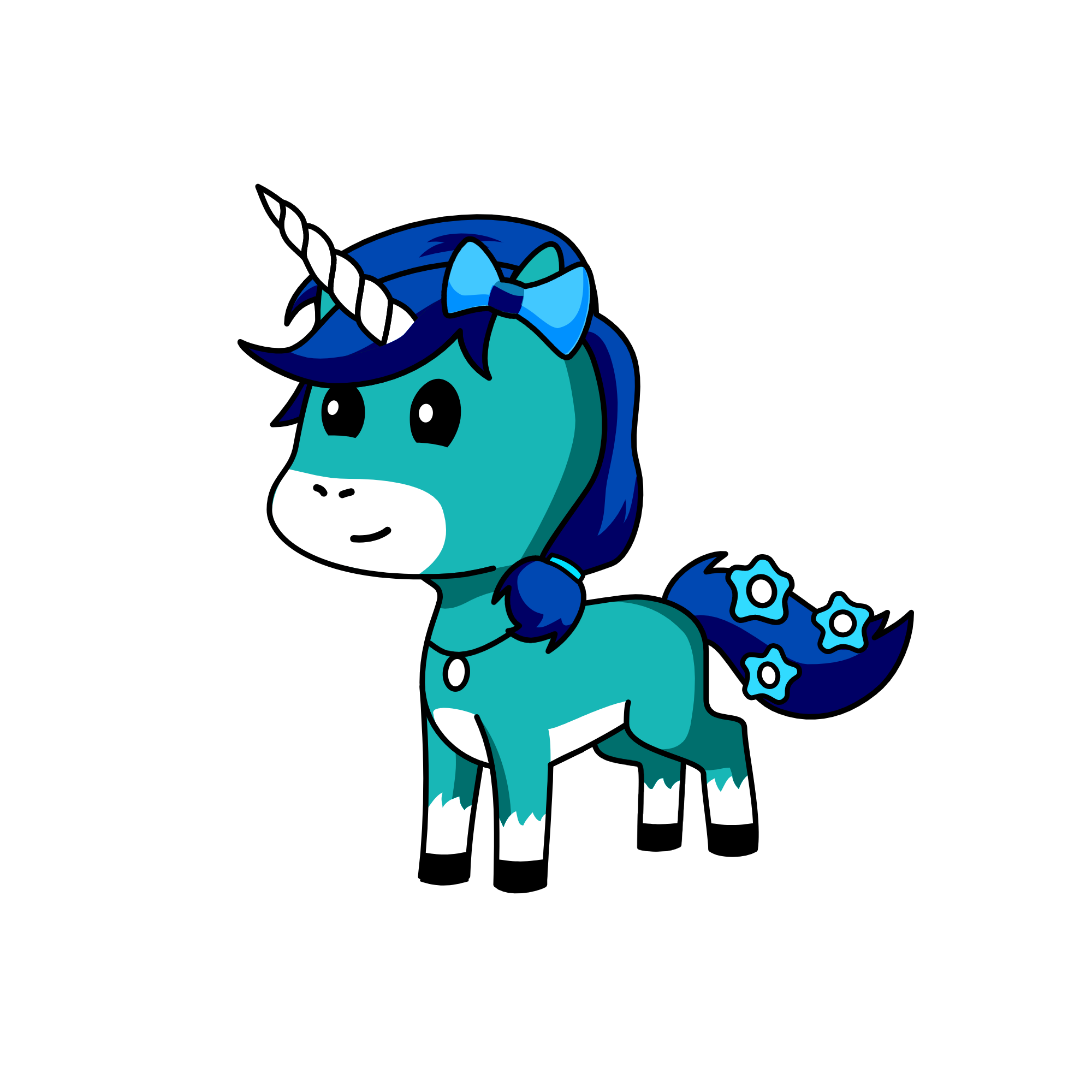 Misty, the unicorn