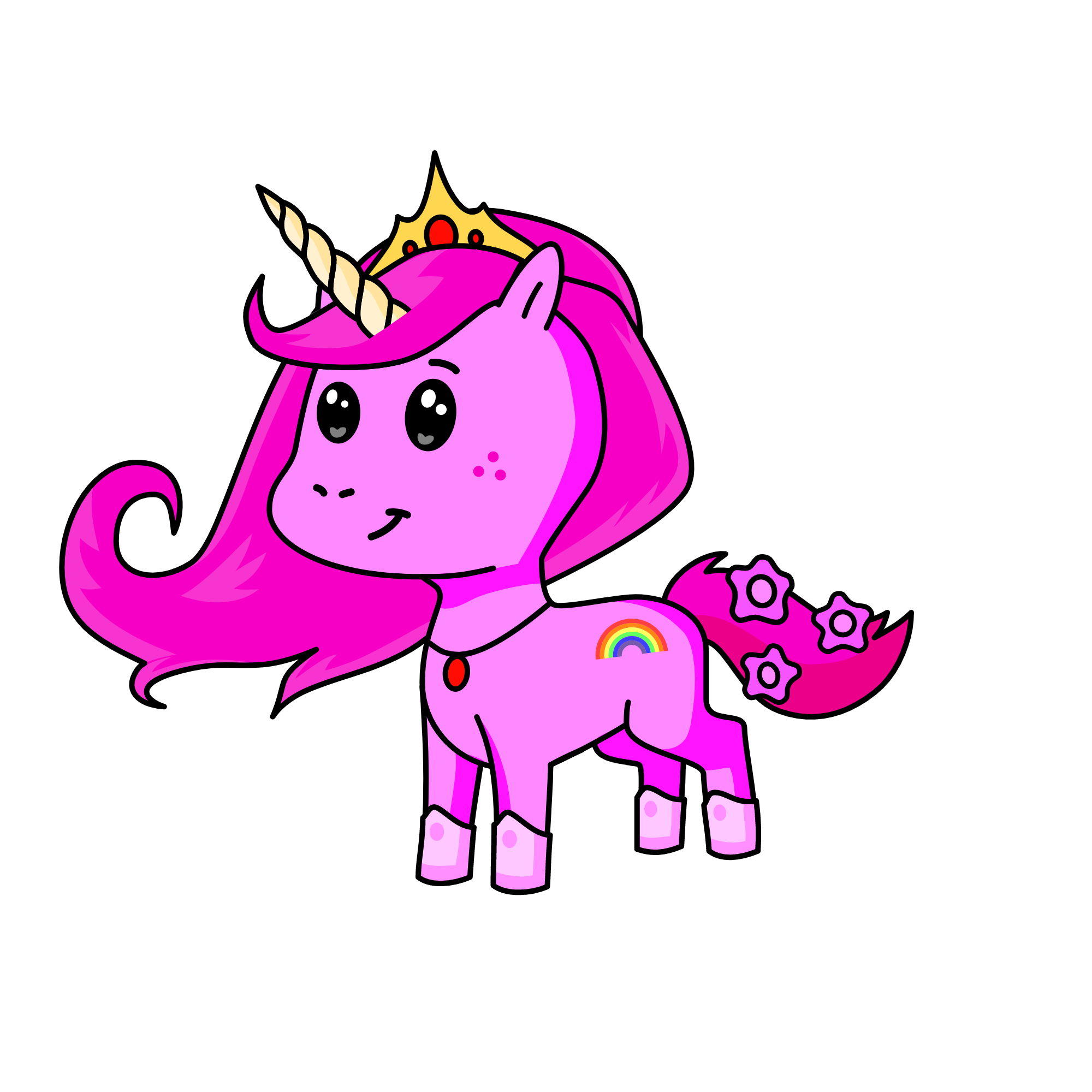 Pinky , the unicorn