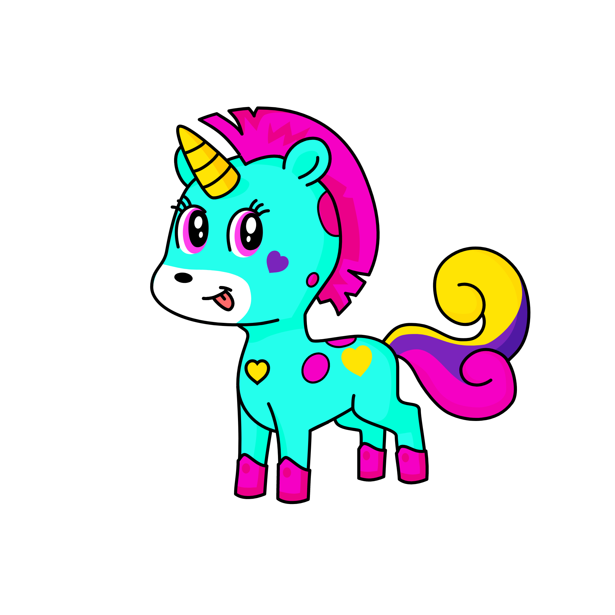 yüni, the unicorn