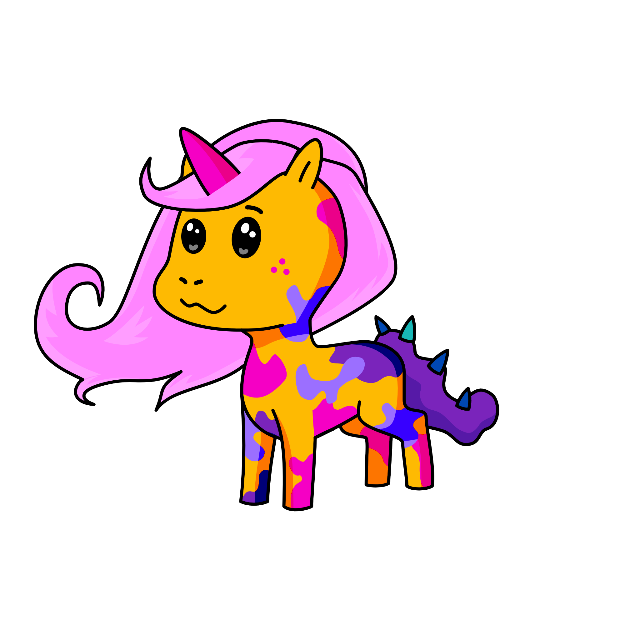 tf queen , the unicorn