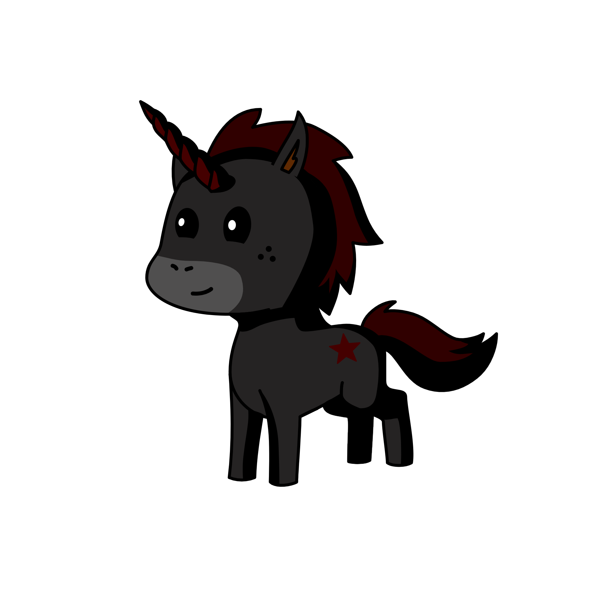 Night wolf , the unicorn