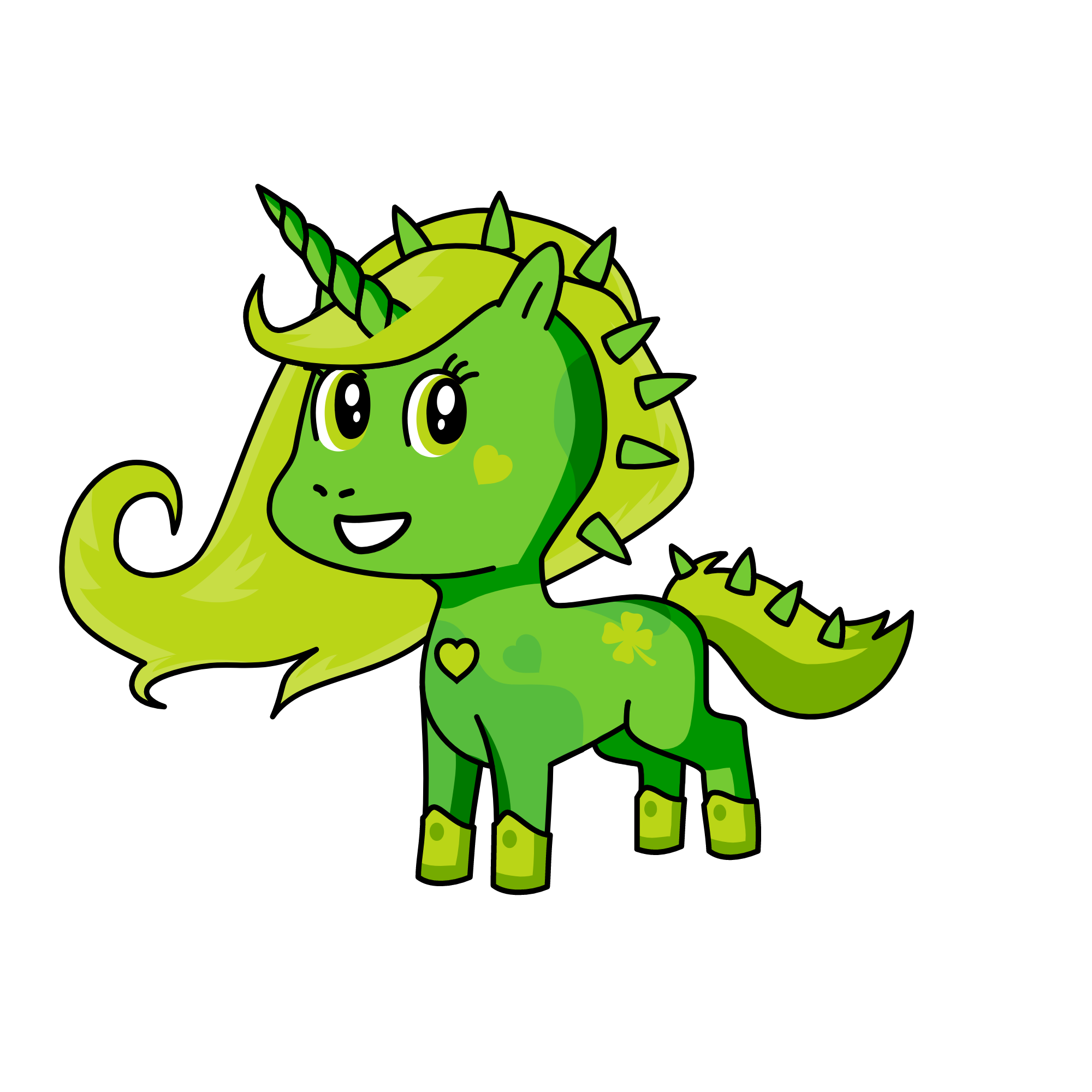 Emily, the unicorn